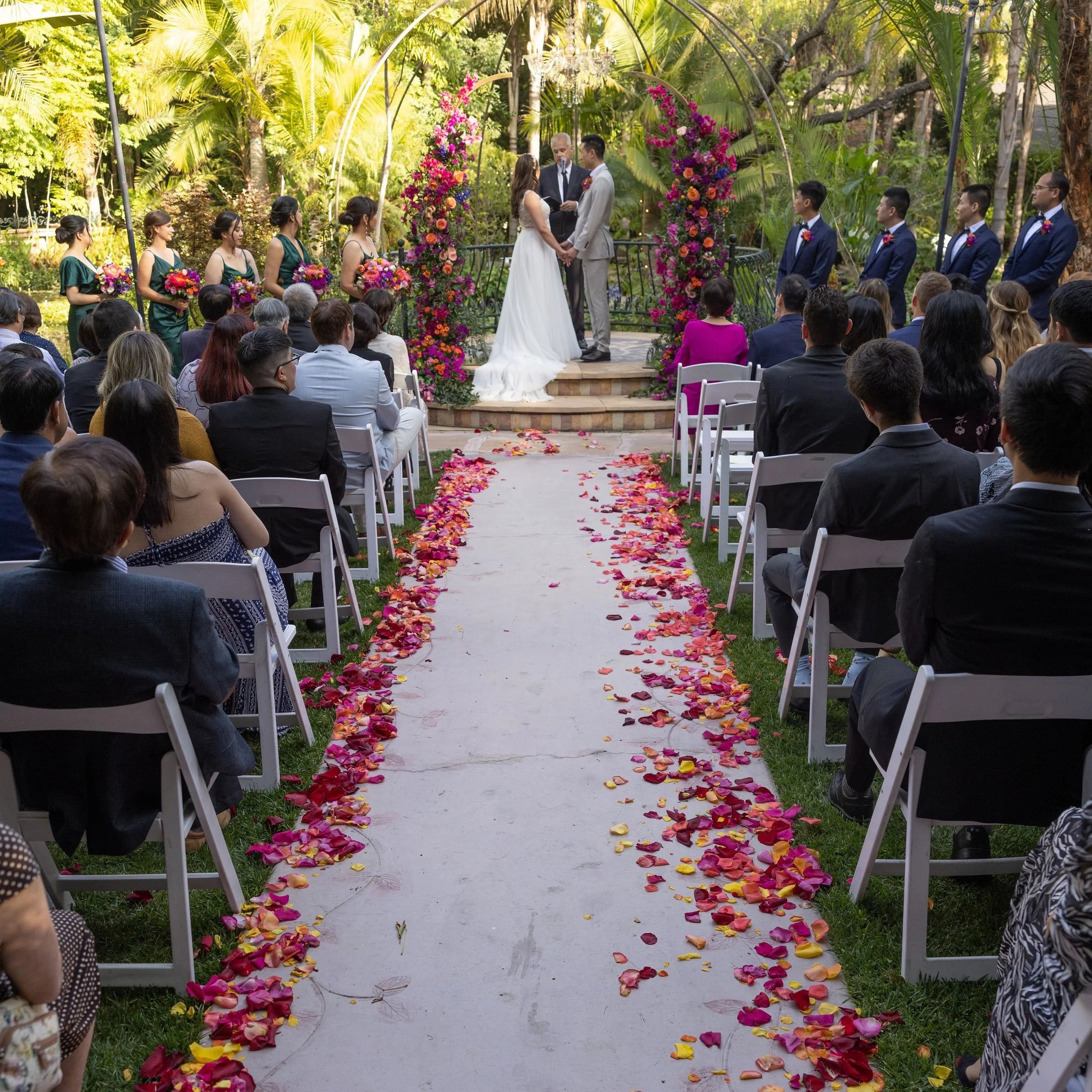   AISLE PETALS: $85  