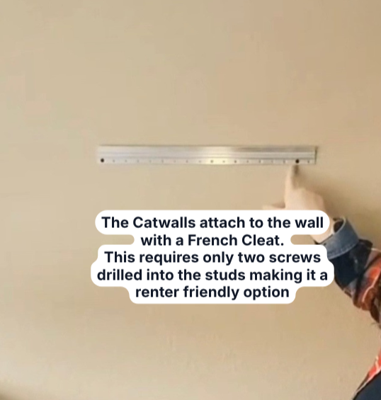 Wall hanging cat furniture