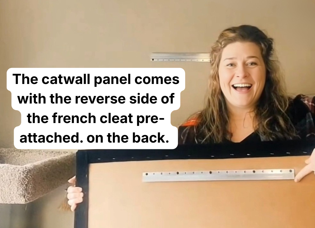 Wall hanging cat furniture