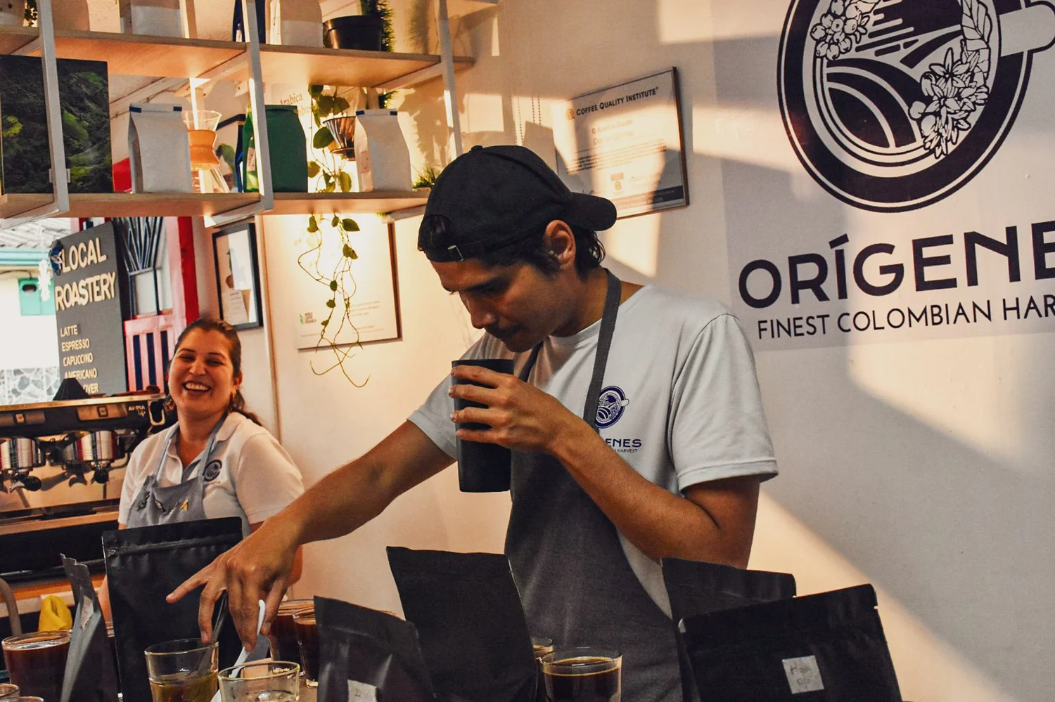 Origenes Salento owner Daniel, Diana