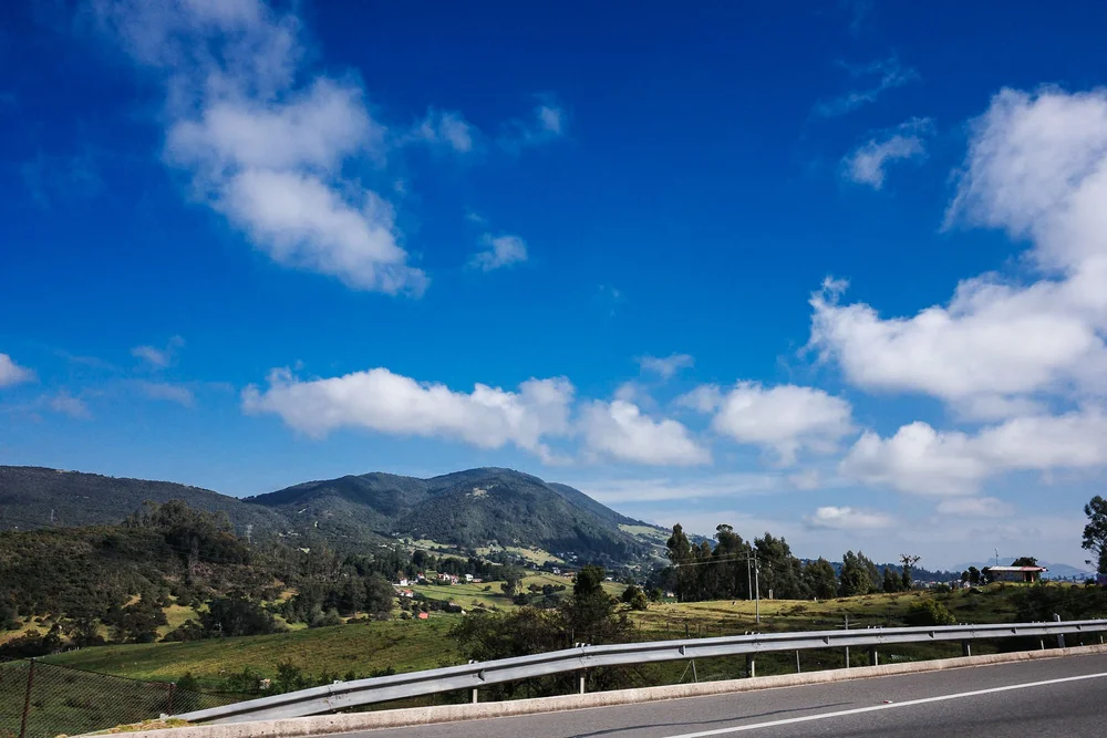 Green hills panorama