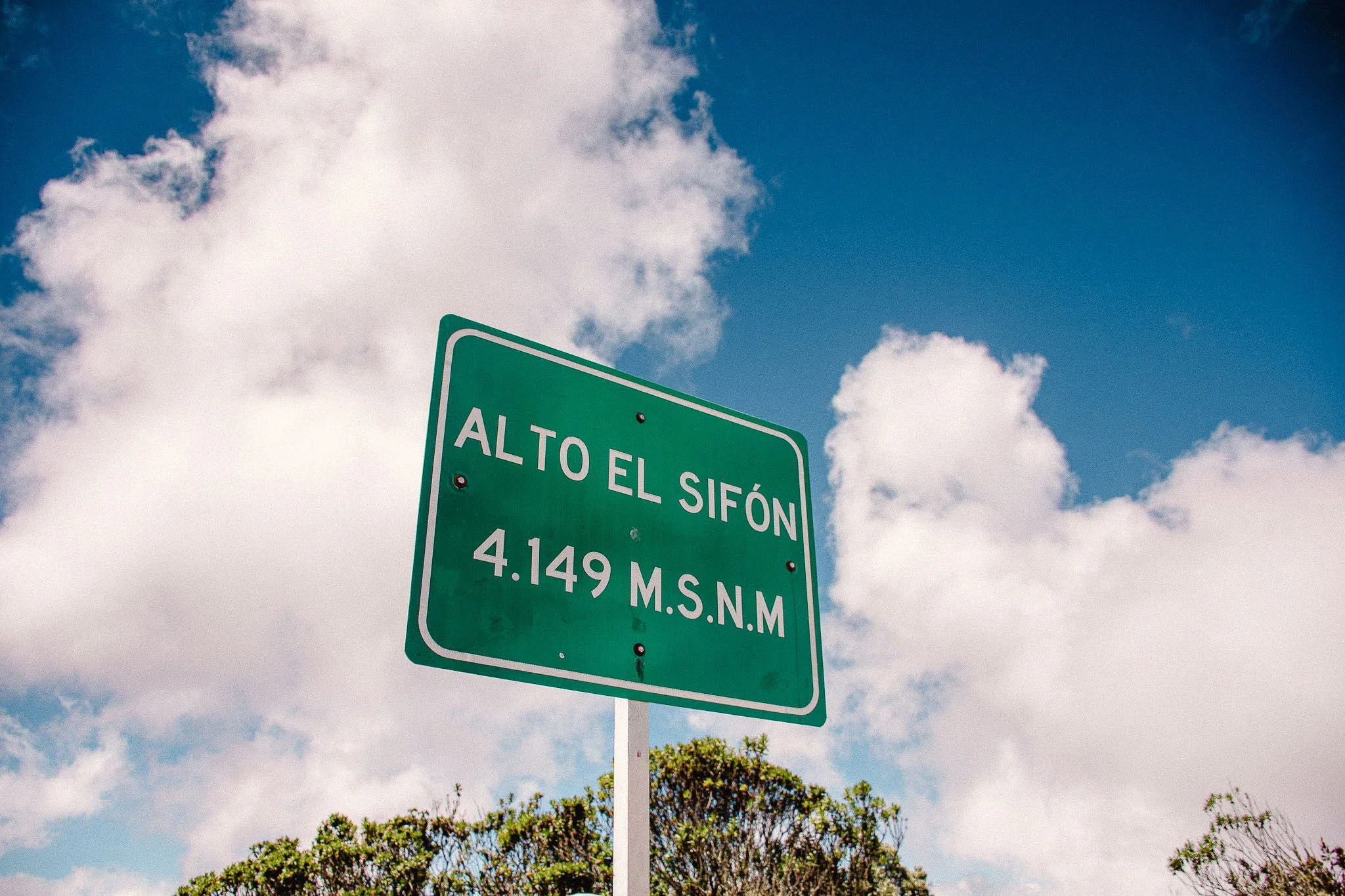 Alto El Sifon Tolima Colombia Cycling Tour Colombici
