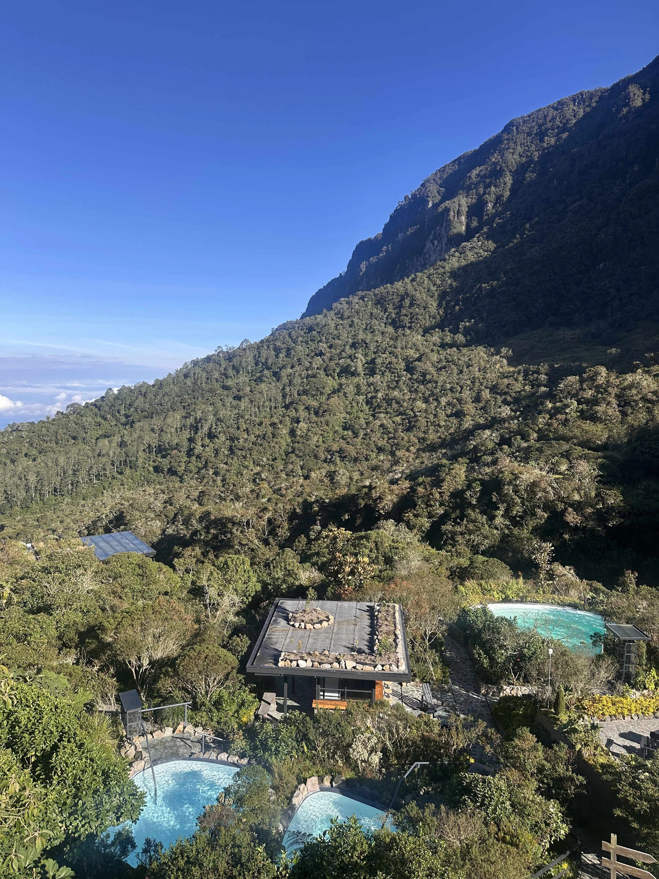 Volcanic hotprings colombia