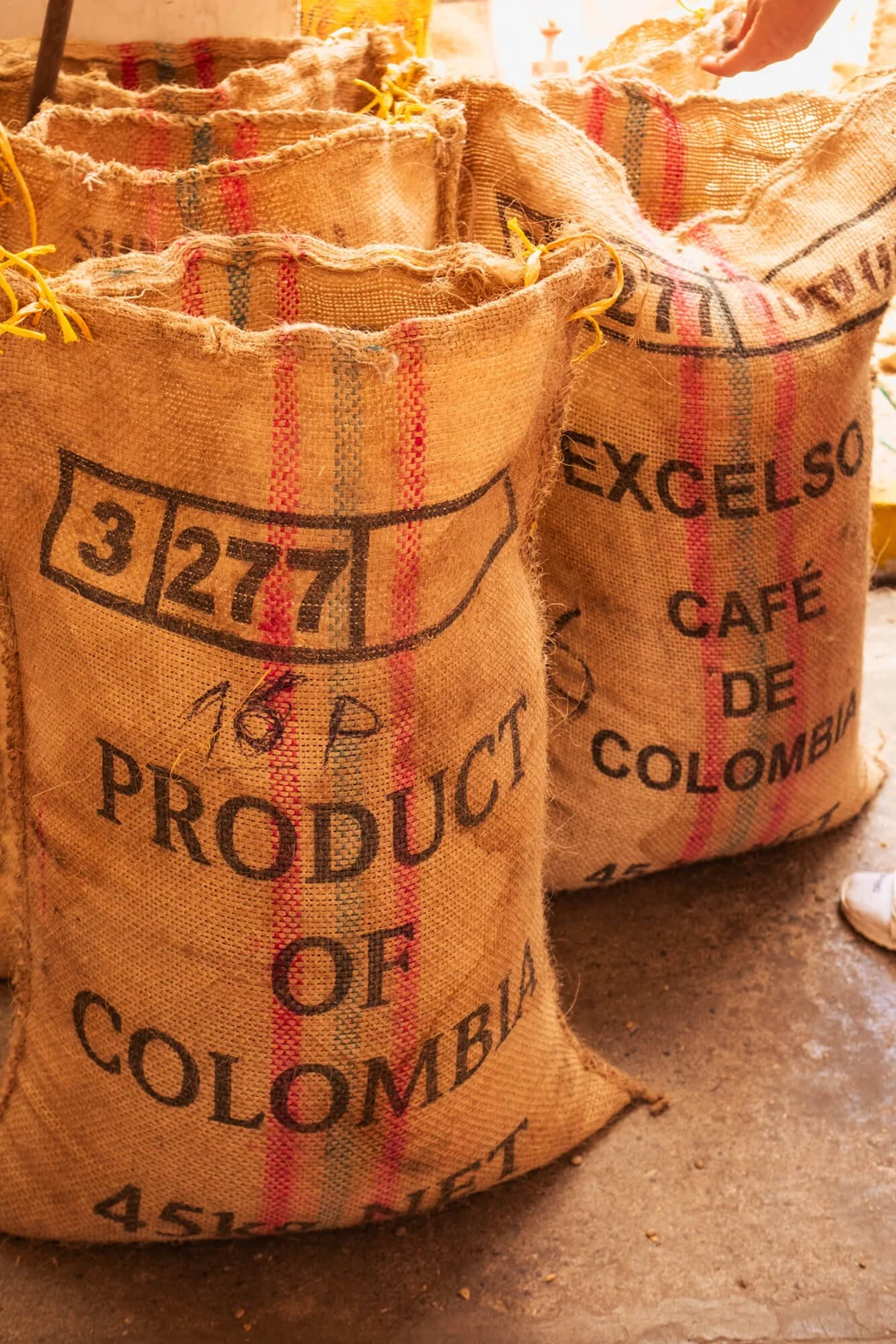 Coffee tour cycling, Colombici