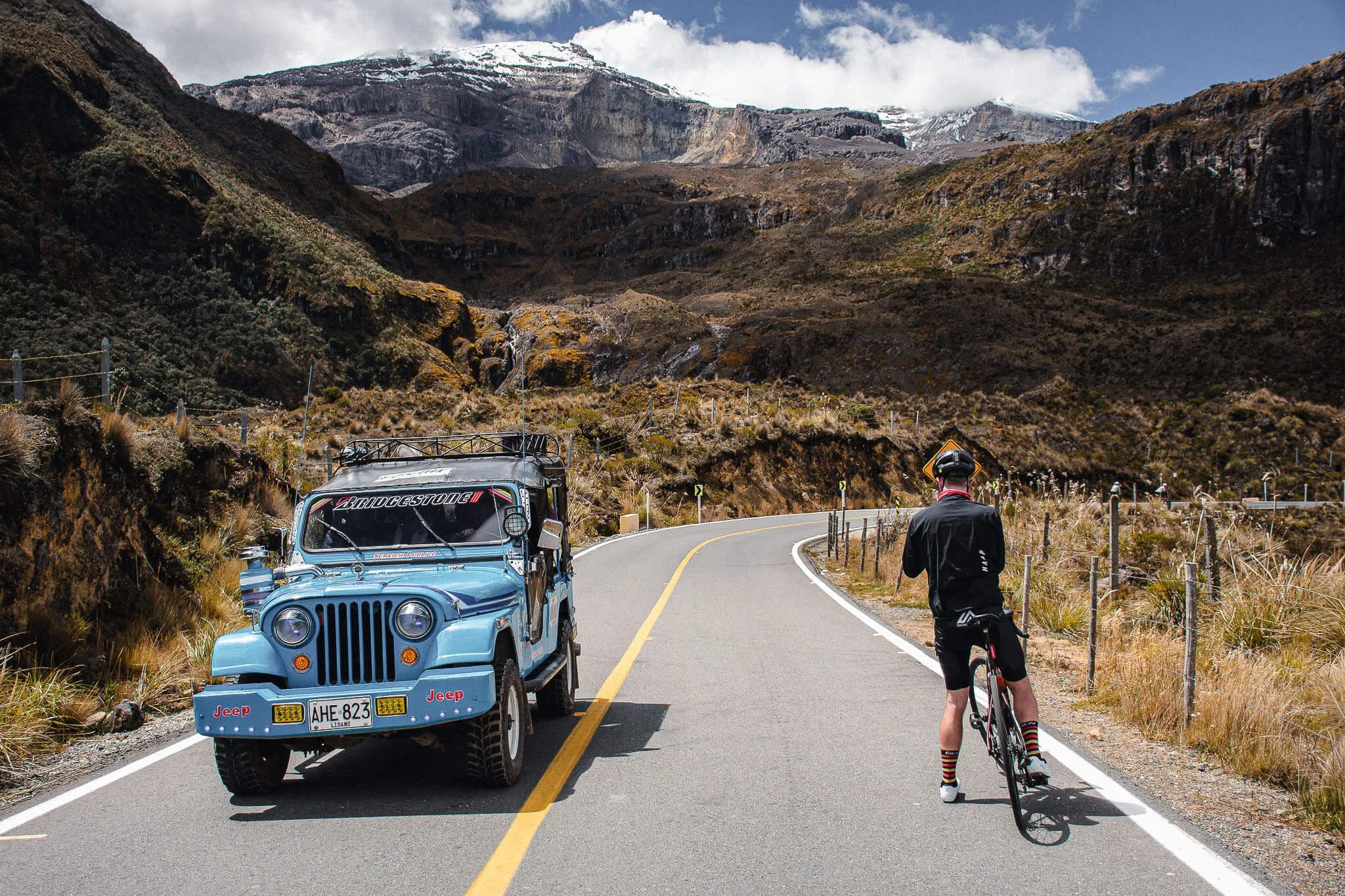 cycling tour nevado de ruiz