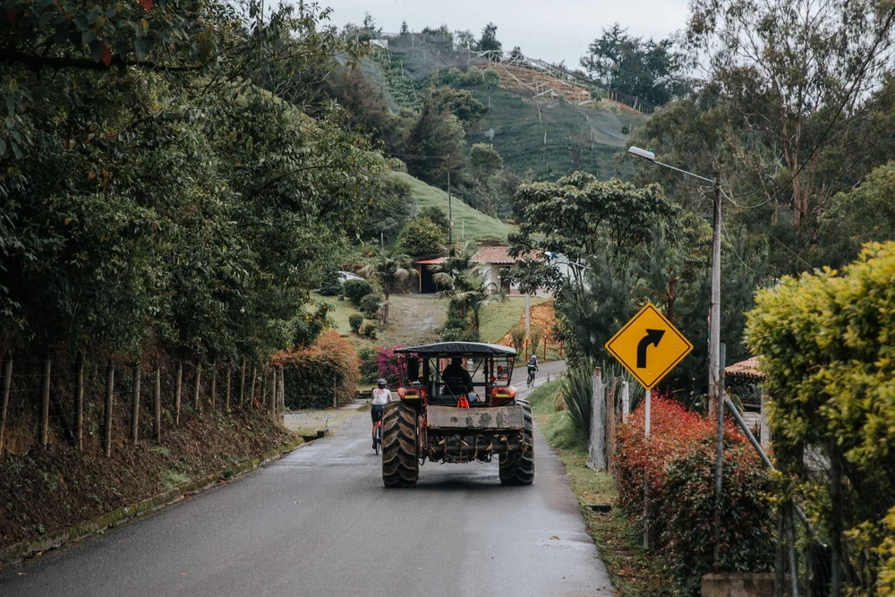 Rural Antioquia road