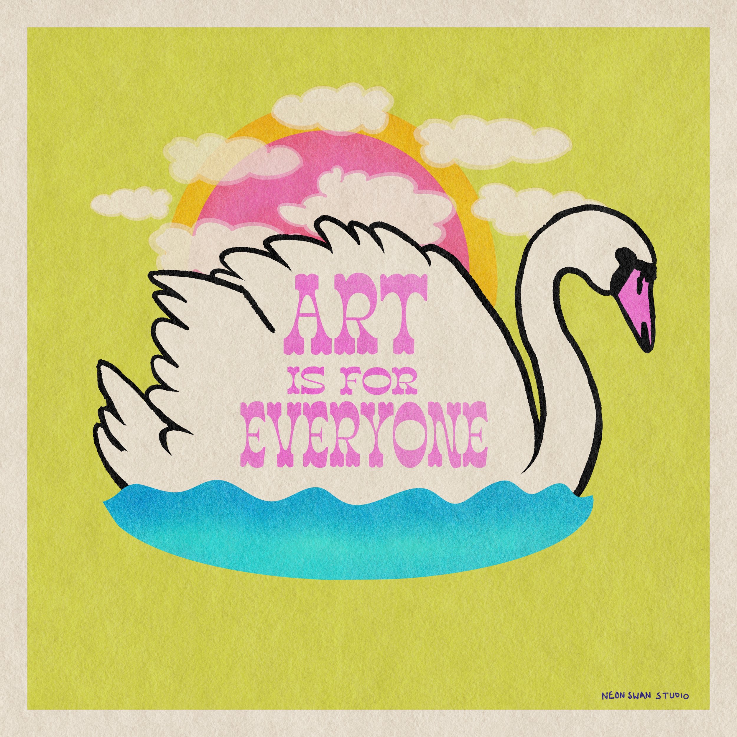 Art is For Everyone Giclée Print