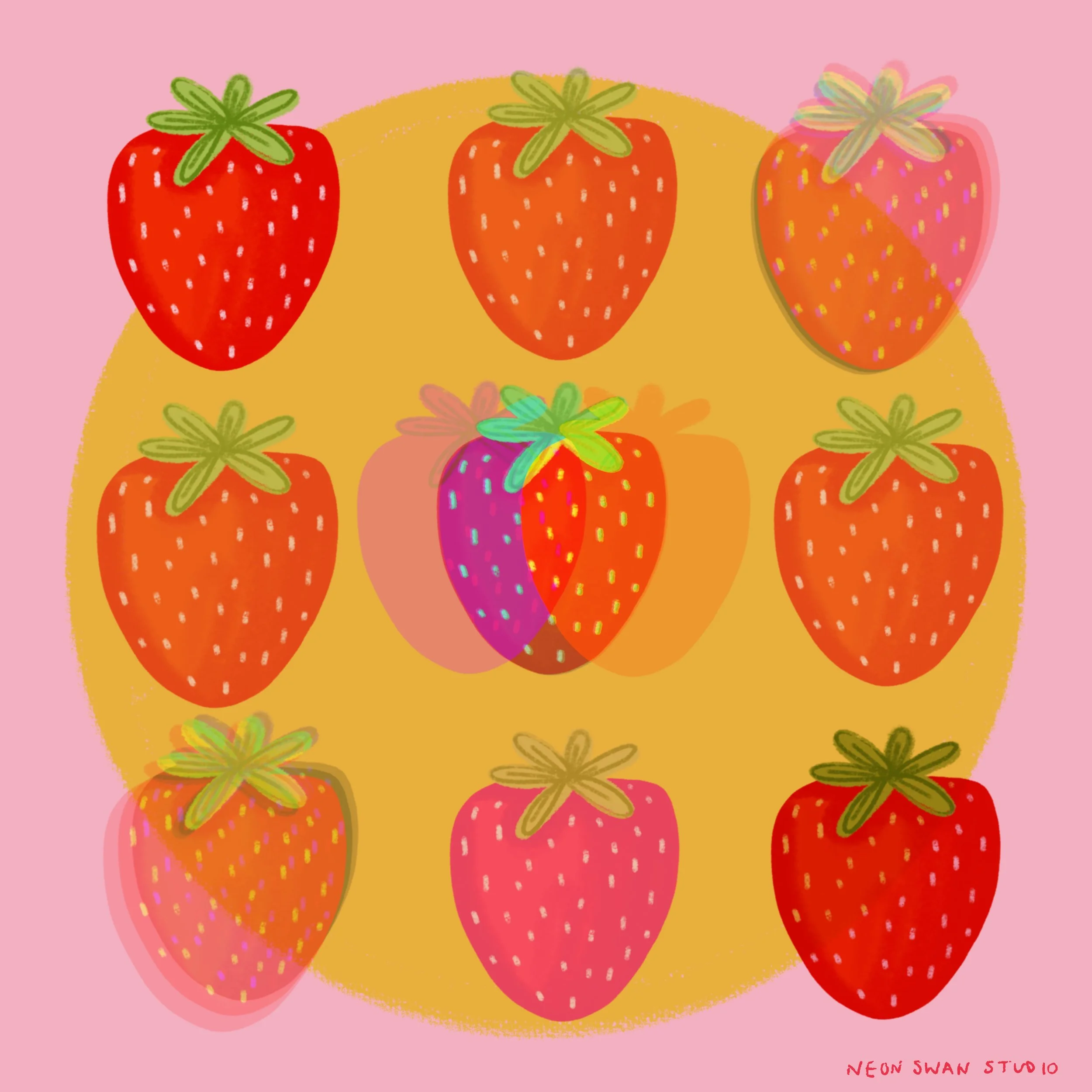 Strawberry Field Giclée Print