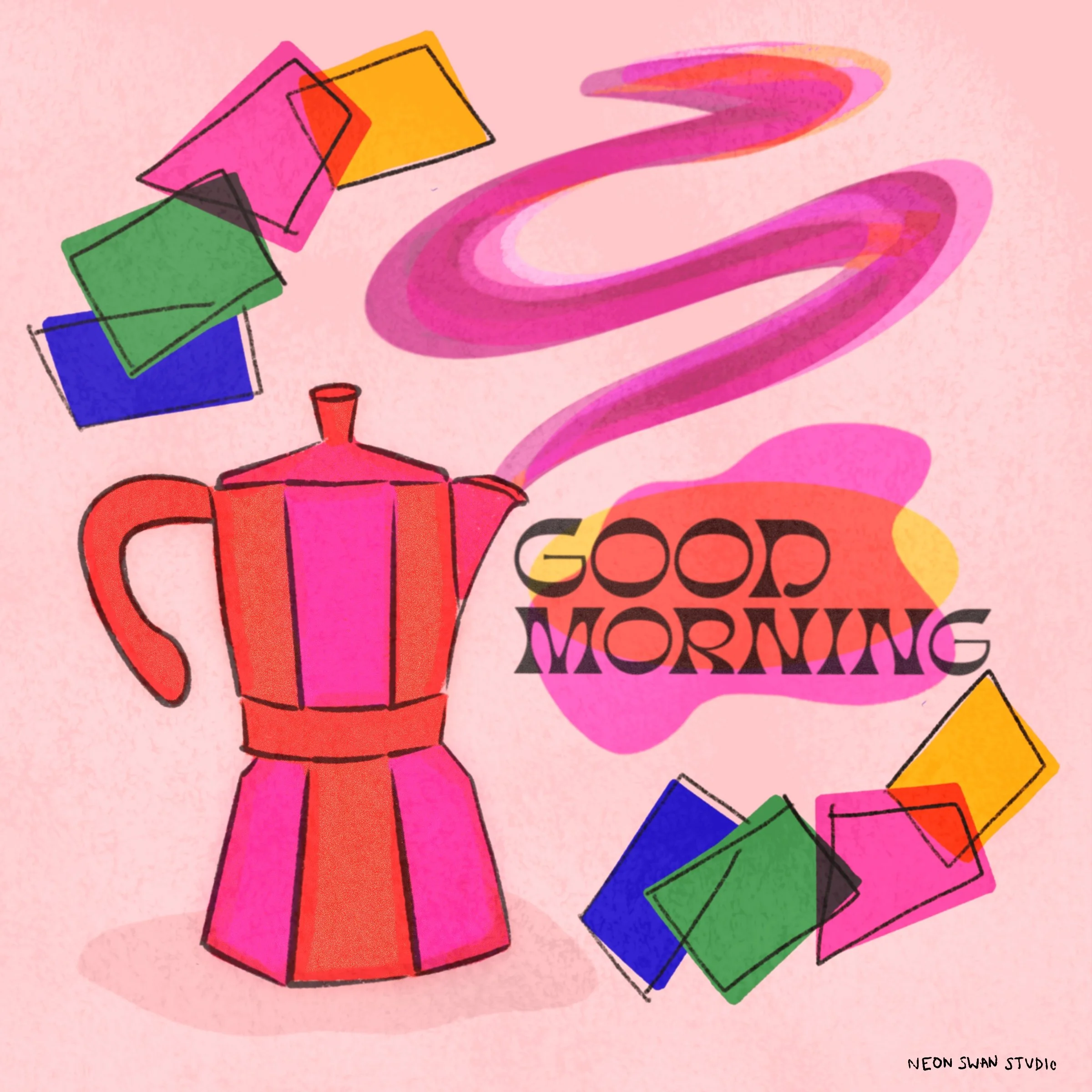 Good Morning Giclée Print