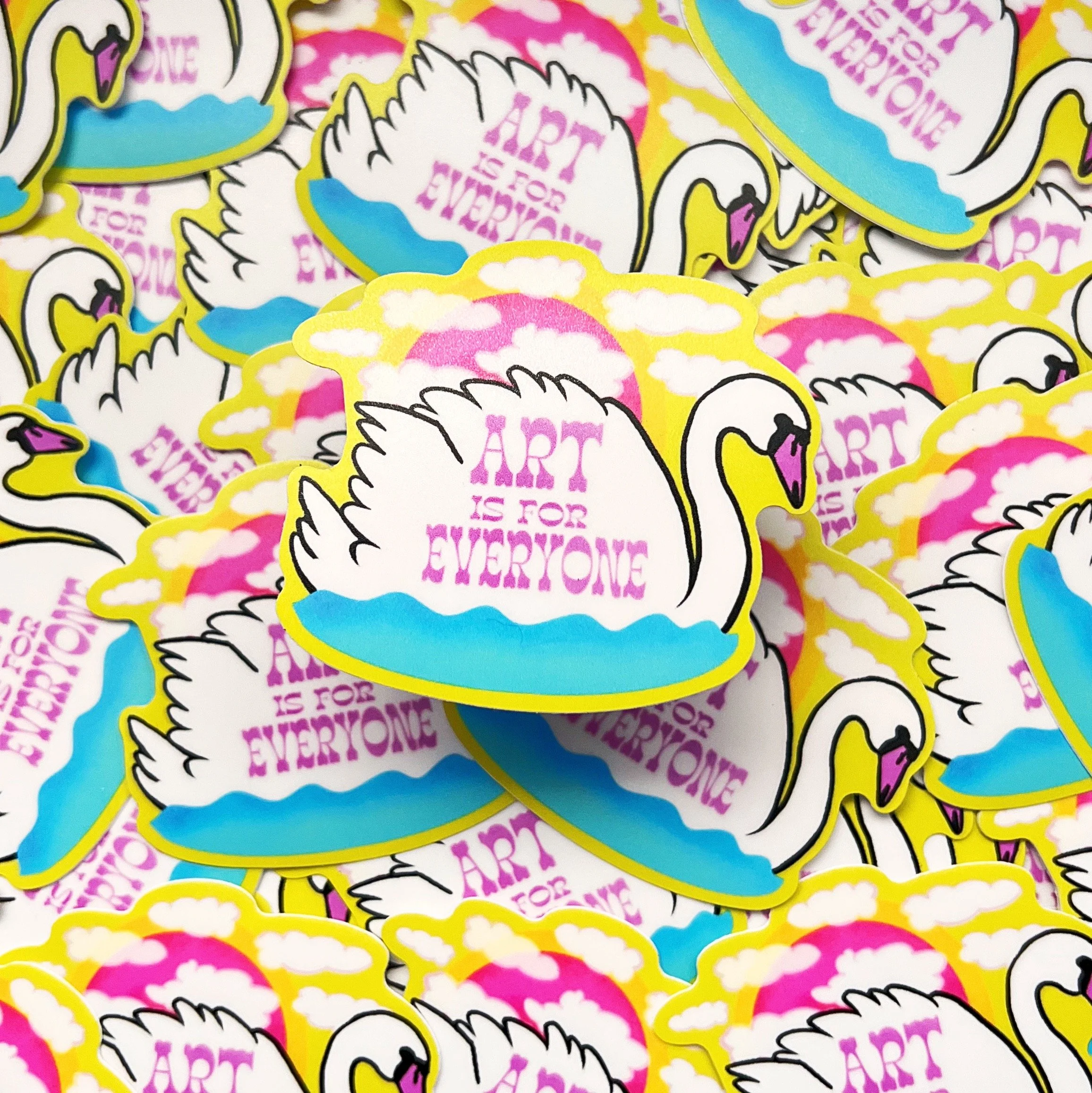 Art Is For Everyone Sticker