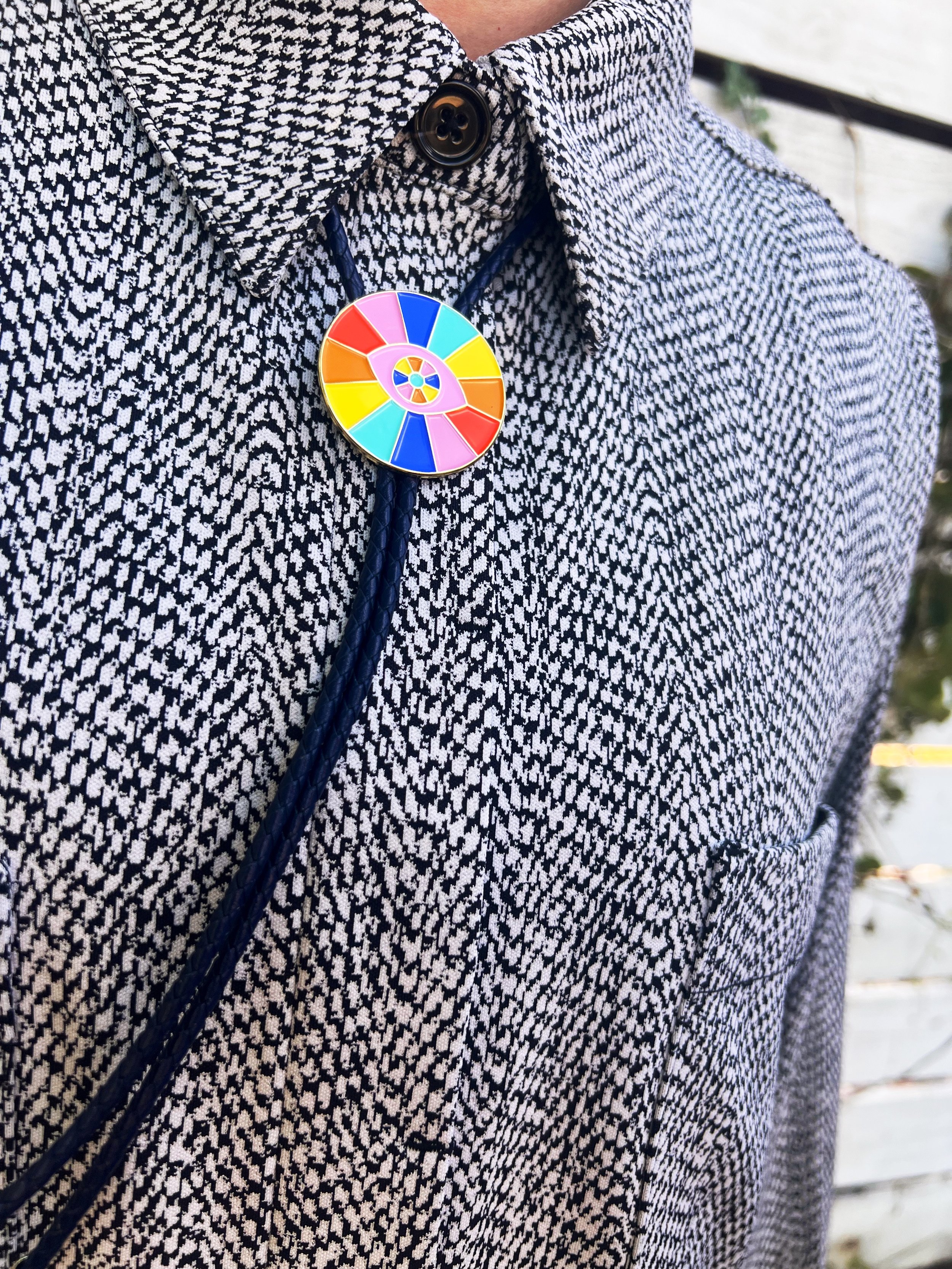 All Seeing Eye Bolo Tie