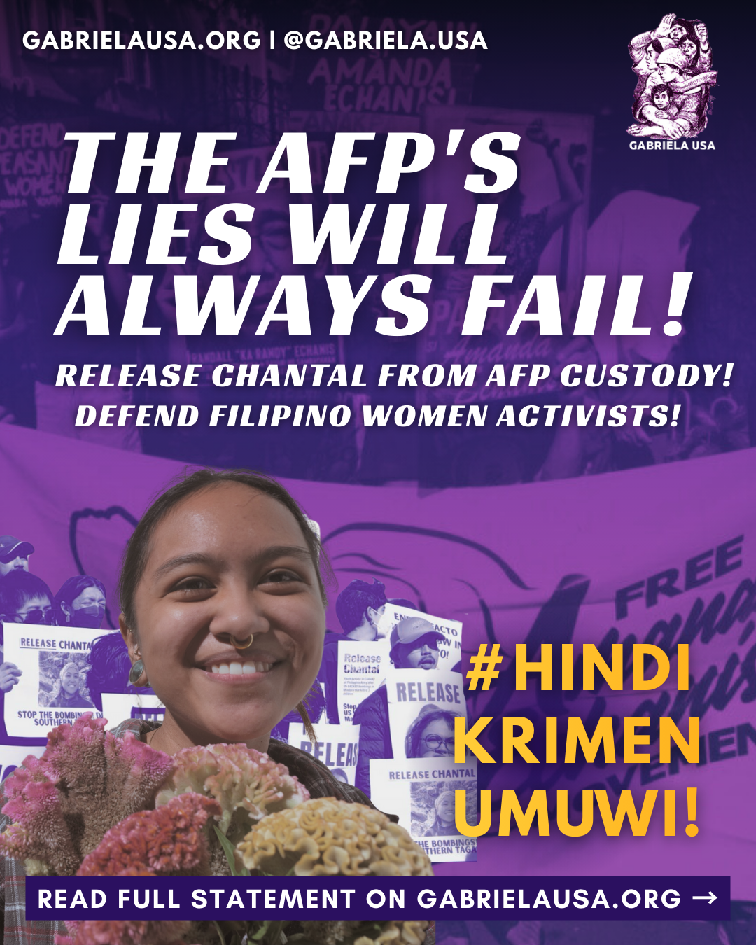 THE AFP’s LIES WILL ALWAYS FAIL! 