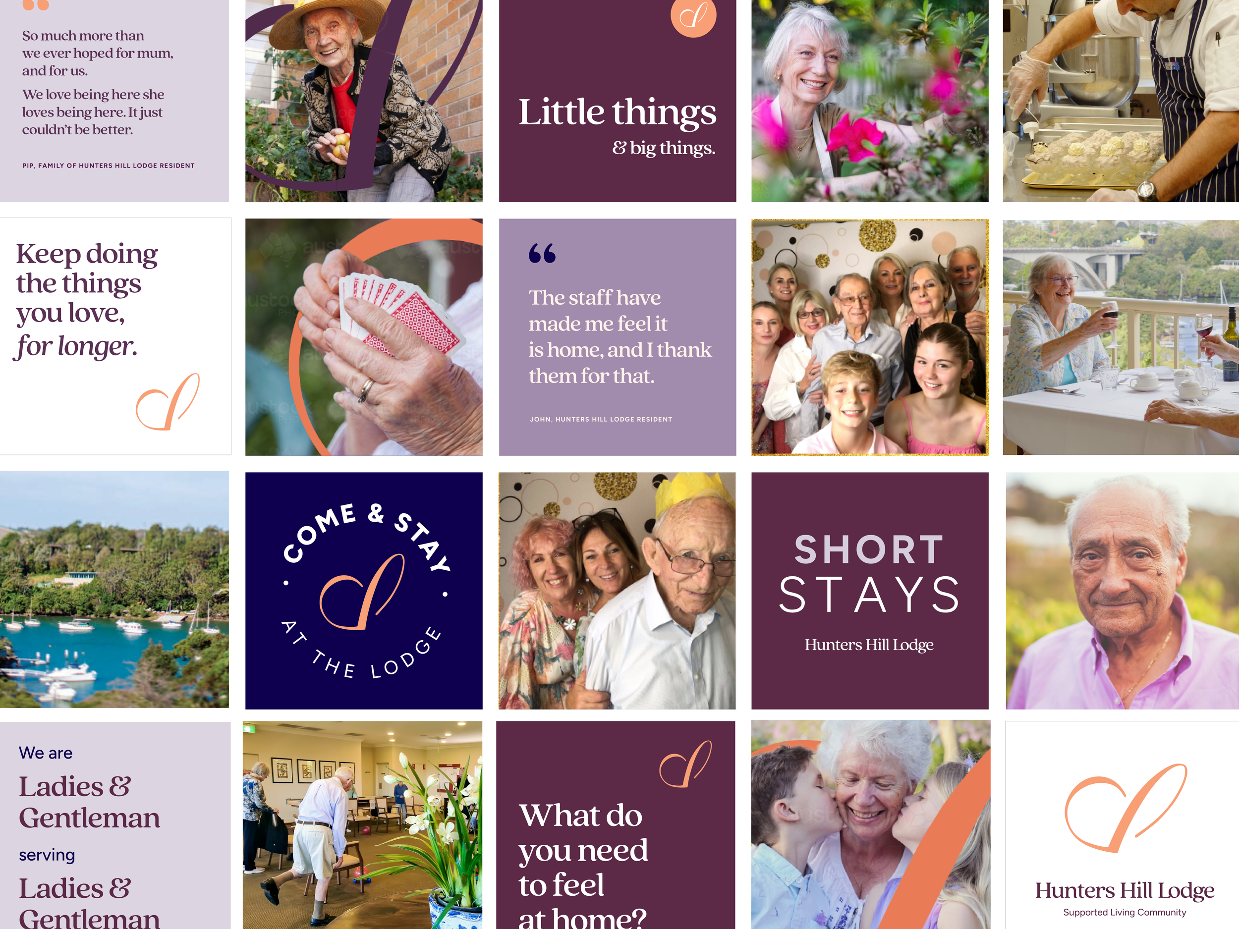 Hunters Hill Lodge | Branding