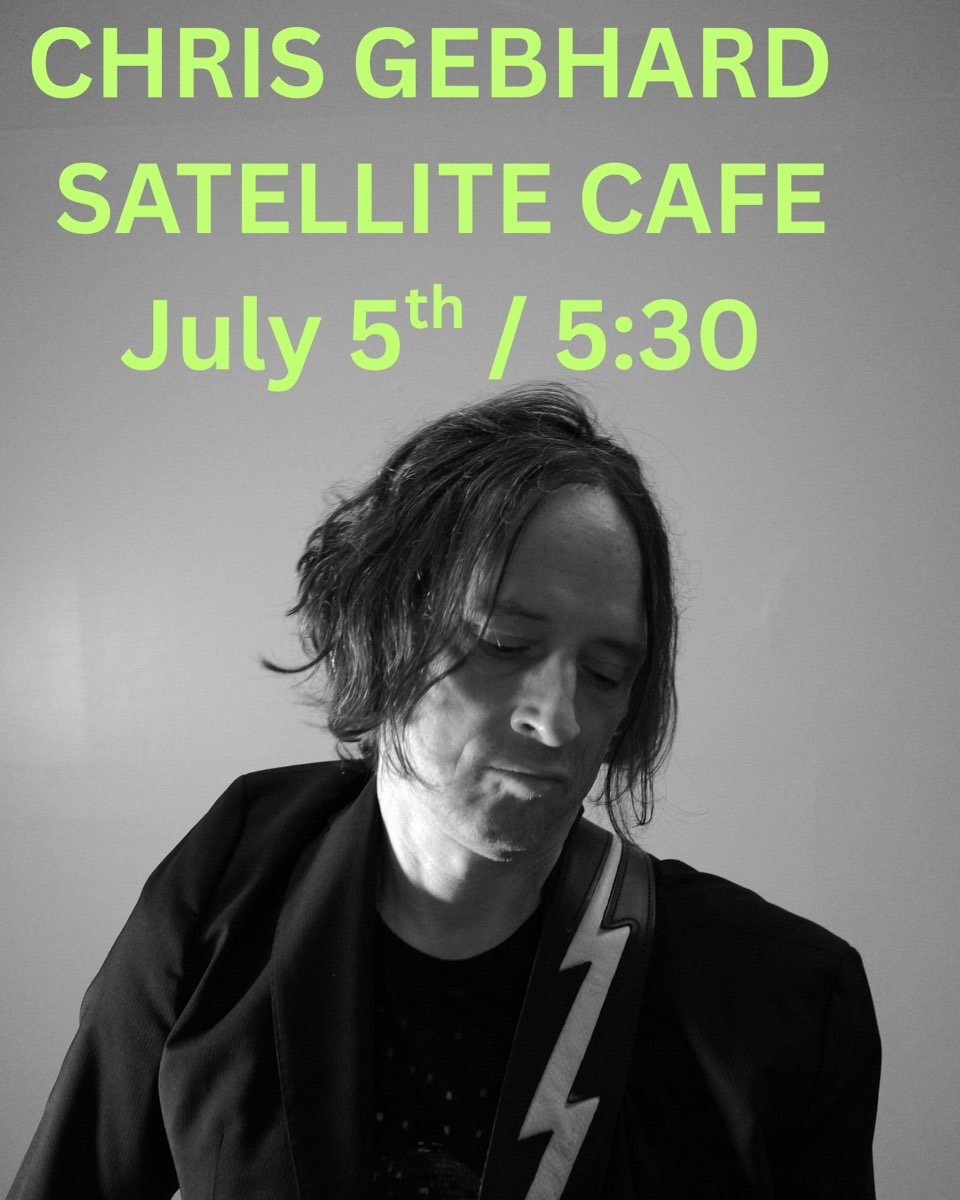 Solo set at Satellite Cafe , south Austin location this Saturday -