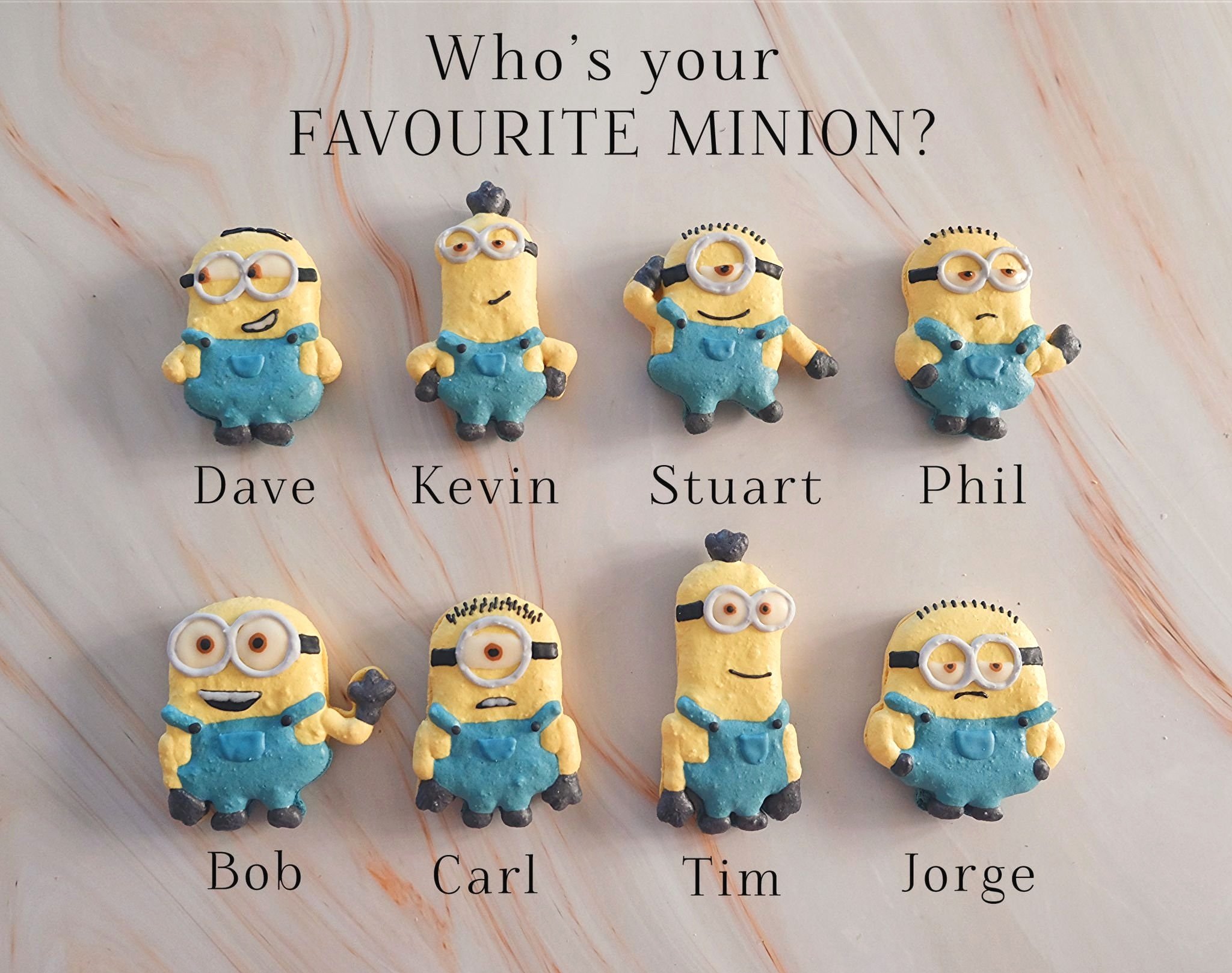 Character Macarons