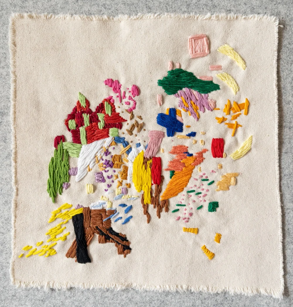 embroidery — Ricey Wright