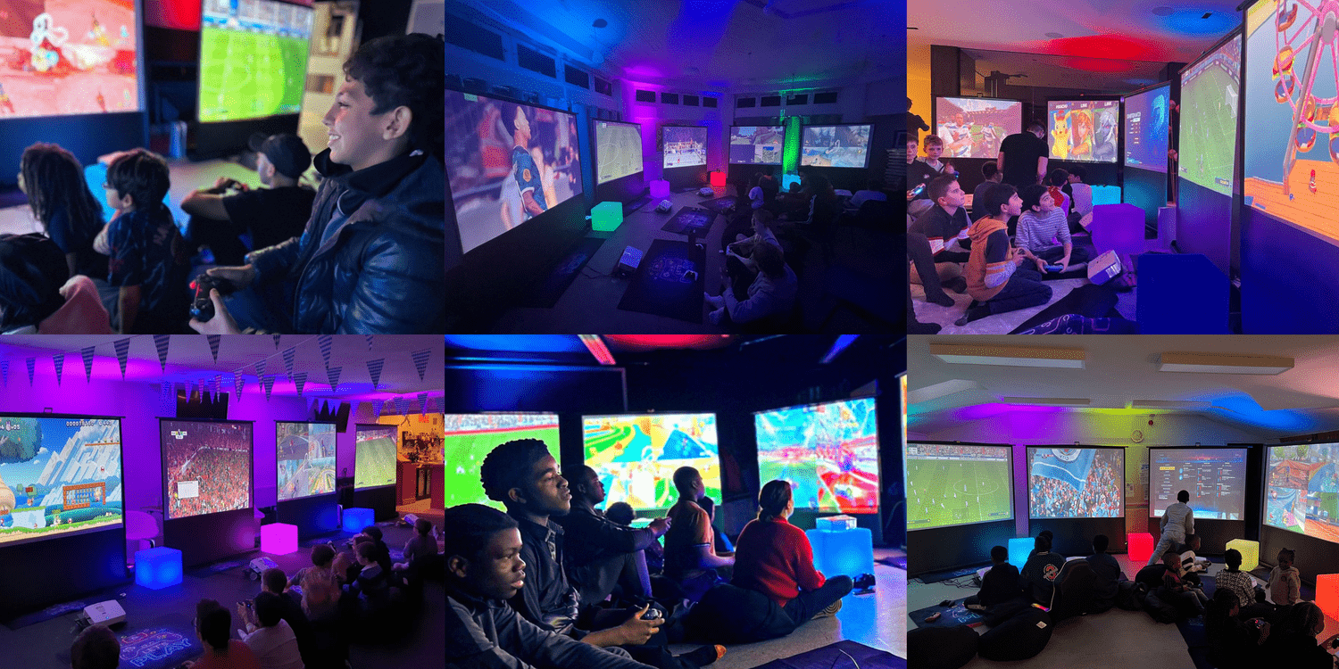 Door2Door Gaming setups at events