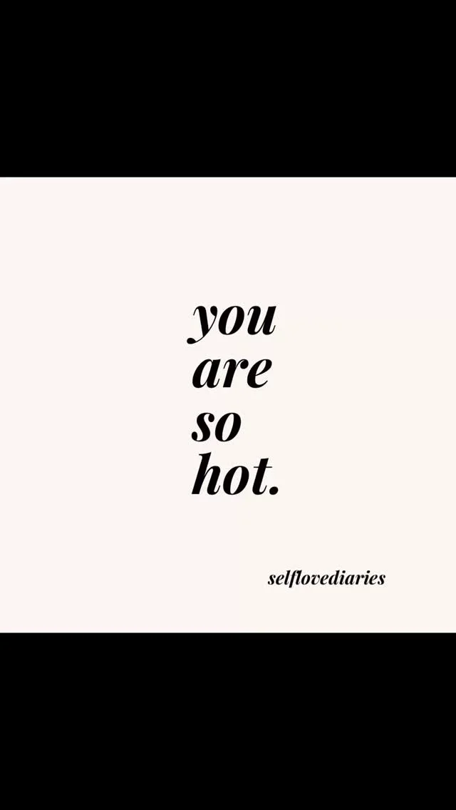 you’re literally so hot — inside & out babes 🤍
#selflove #confidence #selfworth #innerbeauty #selfempowerment #selfcare #radiatepositivity #embraceyourself #mentalhealth #loveyourself #positivity