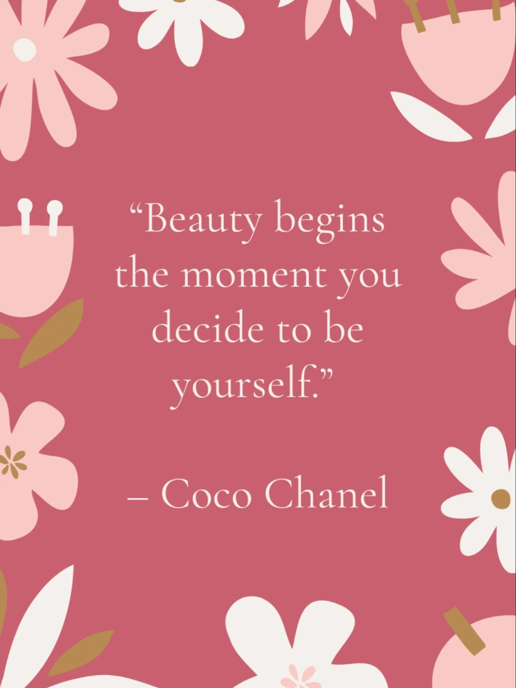 beauty begins the moment you decide to be yourself ✨
#selflovequotes #beyourself #beautywithin #beyourselfquotes #selflovetips