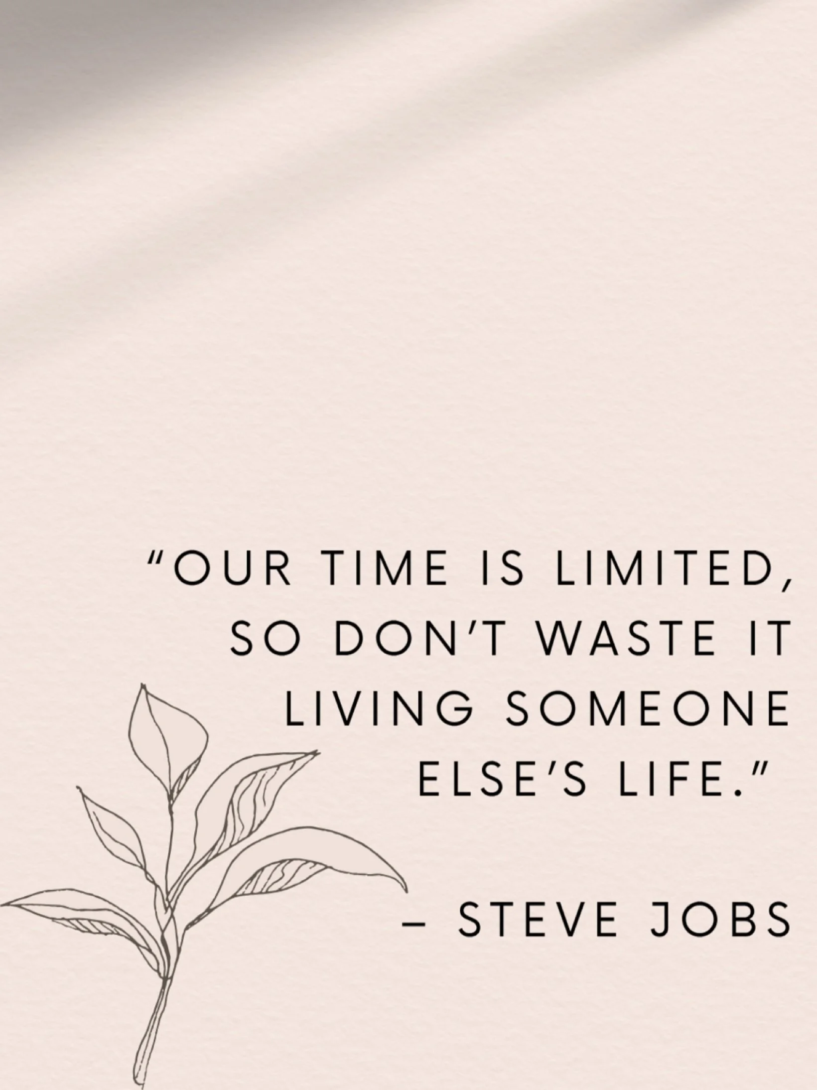 stop trying to fit into someone else&rsquo;s version of success 🌱

your life is yours to create. trust your own path, embrace your individuality, and make every moment count. the only life you should be living is the one that aligns with your truth.
