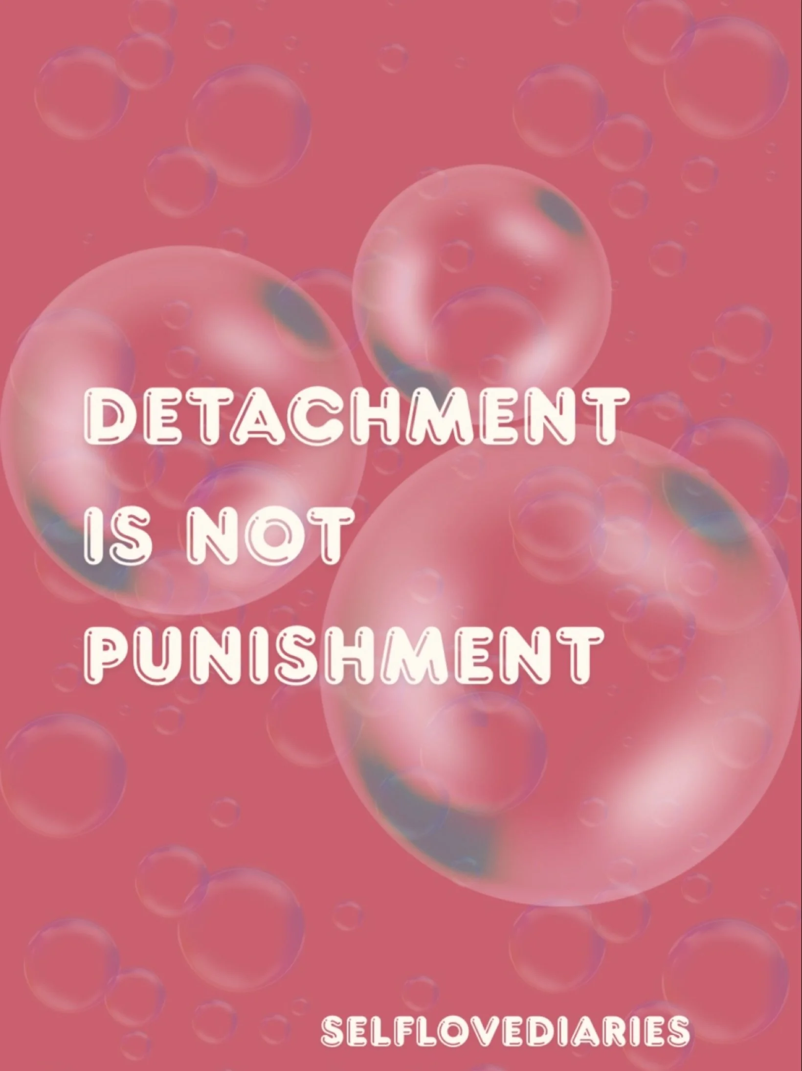 I&rsquo;m learning that stepping back isn&rsquo;t about hurting anyone it&rsquo;s about protecting my peace and honoring my growth. detachment allows me to focus on myself without carrying unnecessary stress or negativity 🌿✨

#selflove #healingjourn