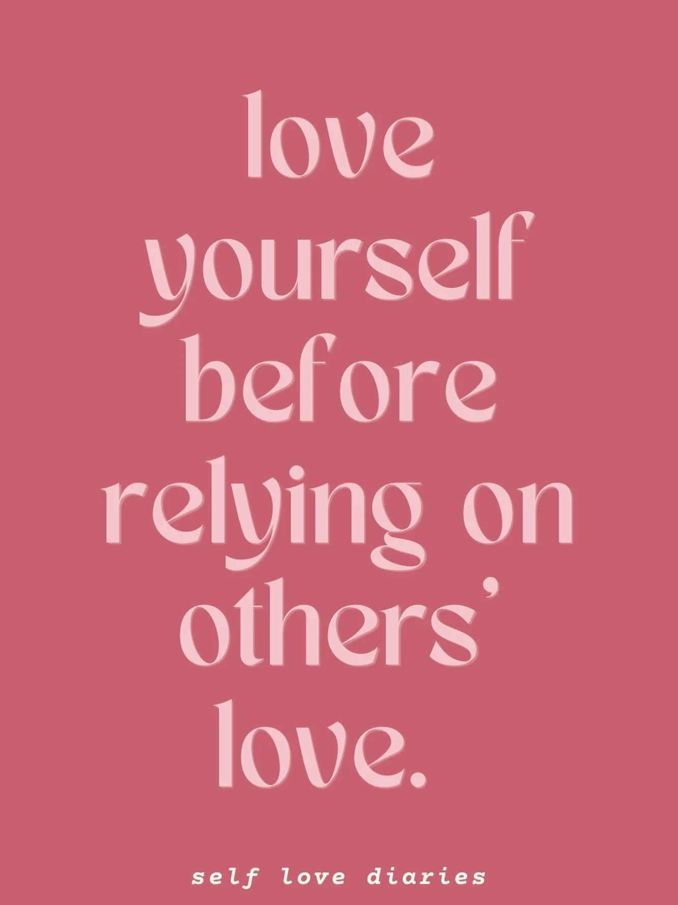 your worth isn&rsquo;t dependent on someone else noticing it. the more you nurture your own heart, the more authentic connections you&rsquo;ll attract. self love is the foundation for every relationship you have #selflovejourney #selfworth #authentic