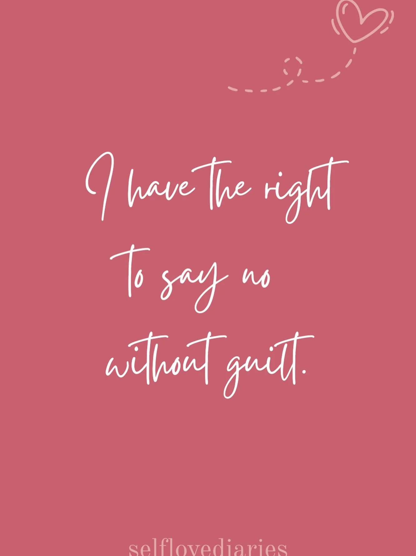 you can set limits and protect your time, energy and well-being without feeling bad. saying no is an act of self respect and honesty, and it allows you to honor your needs while maintaining healthy relationships ✨ #selfrespect #boundaries #confidence