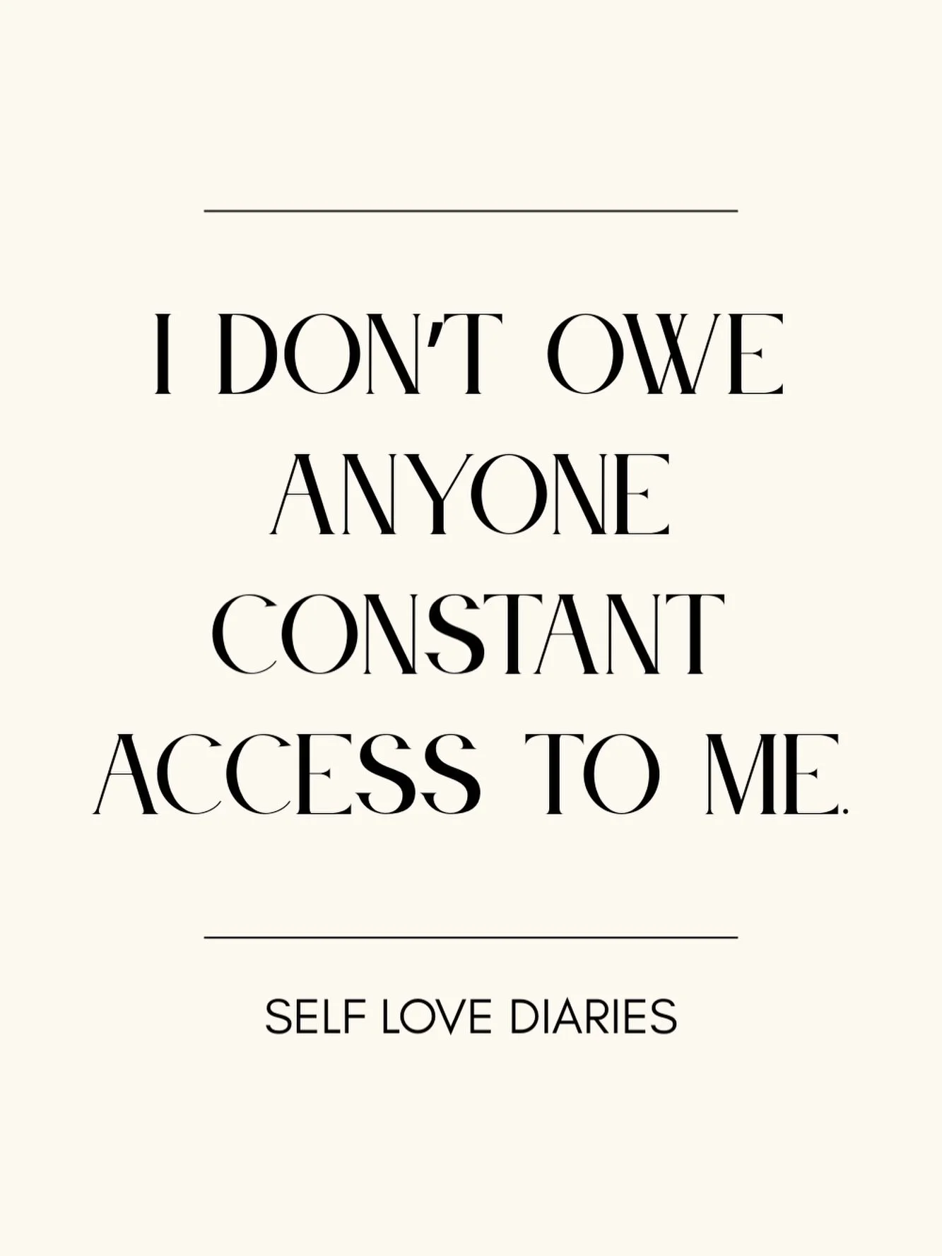 you can choose when and how you show up for others without guilt. protecting your time, energy and emotional space strengthens your self respect and allows you to engage authentically on your terms. your boundaries matter 🌿✨ #selfrespect #boundaries