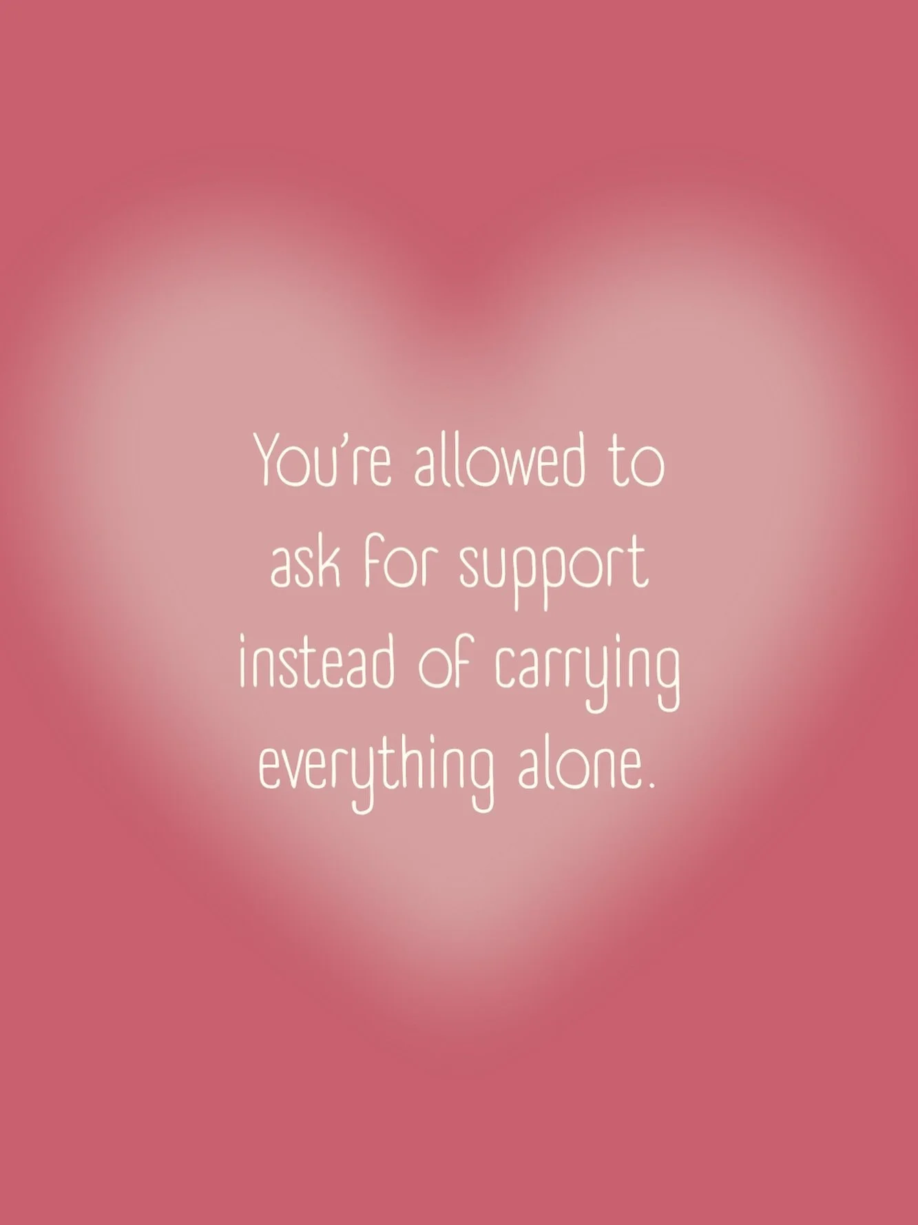 you&rsquo;re allowed to ask for support instead of carrying everything alone. you don&rsquo;t have to prove your strength by struggling in silence. reaching out is a form of self respect, not weakness #selfcompassion #selftrust #mentalhealth #selfcar
