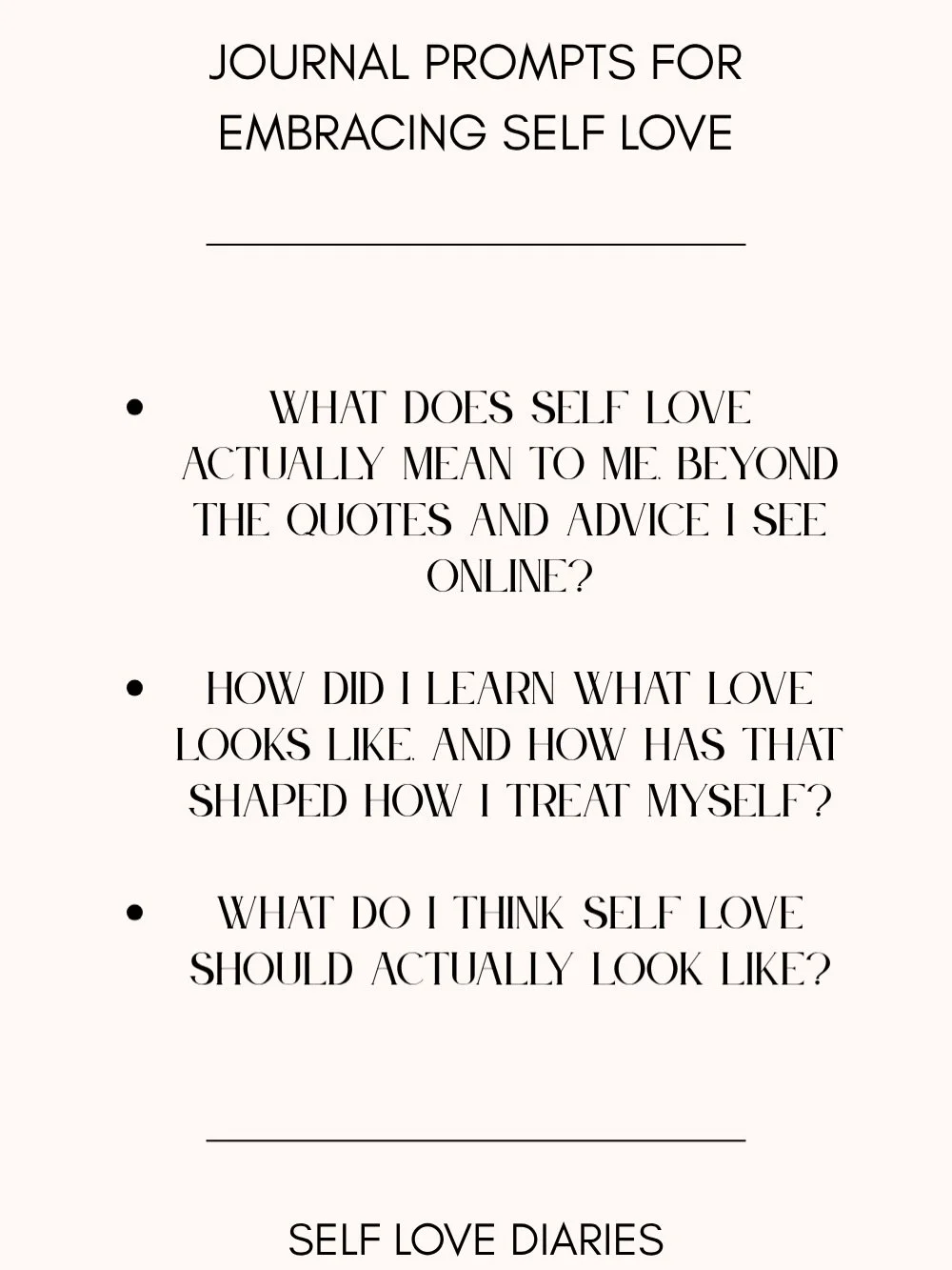 journaling can help you slow down, reflect and reconnect with the version of you that&rsquo;s been buried under self doubt, comparison and unrealistic expectations. if you&rsquo;re looking to build a healthier relationship with yourself, these journa