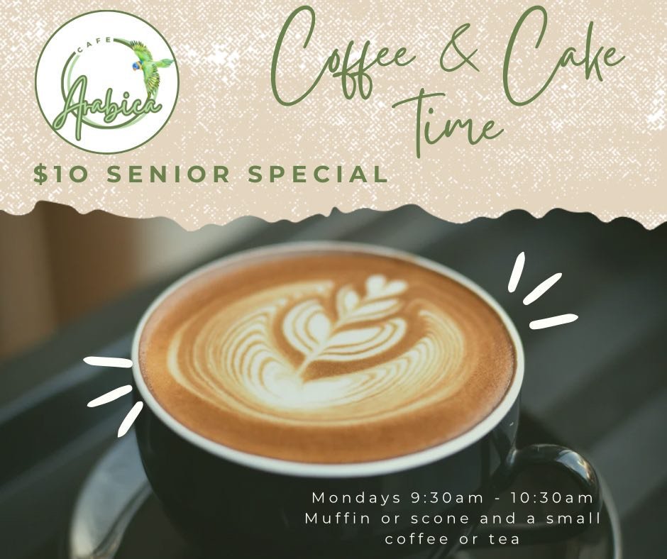 Seniors coffee morning
