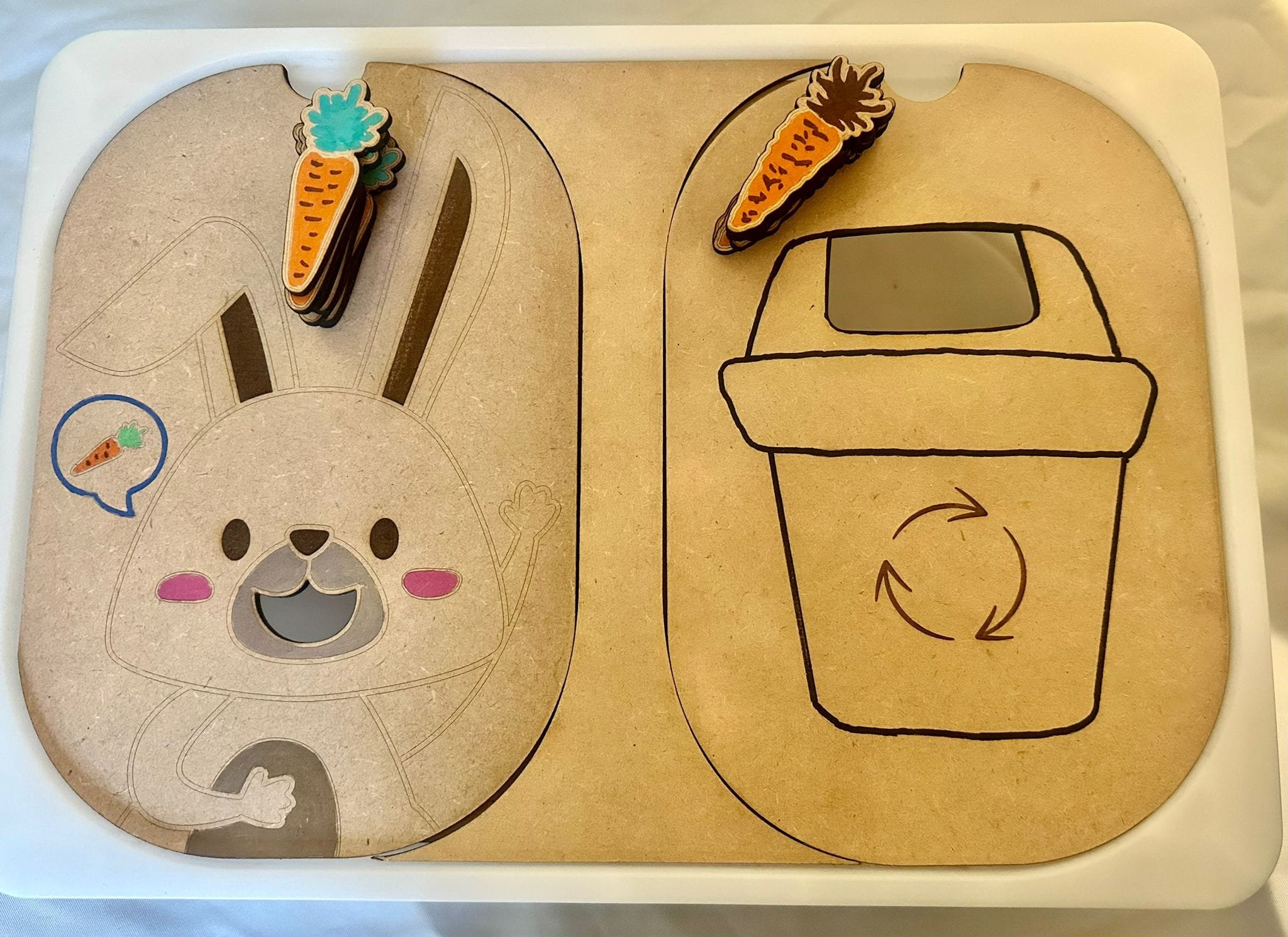 Carrot sorting topper