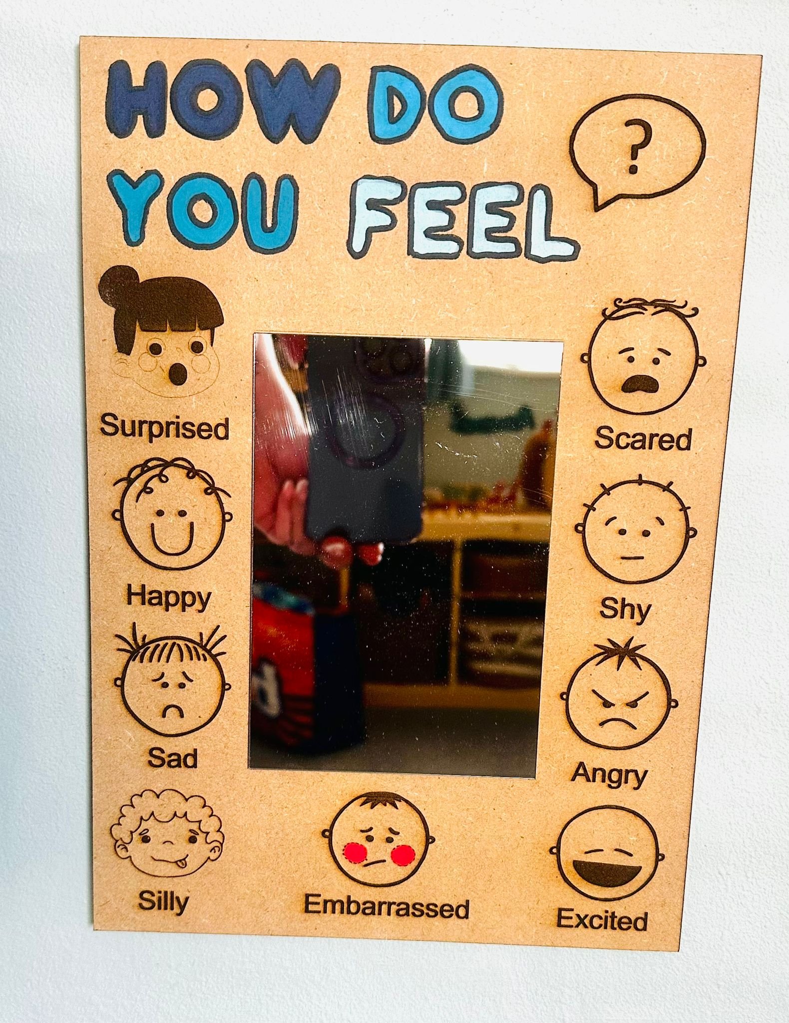 mirrored emotion board