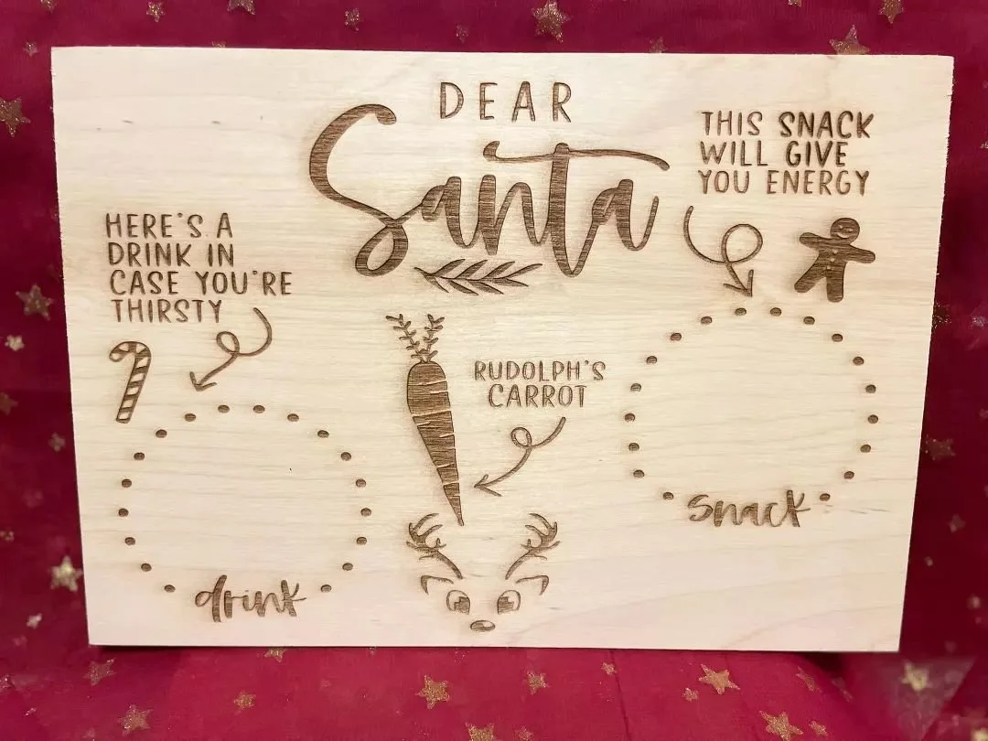 Santa treat board