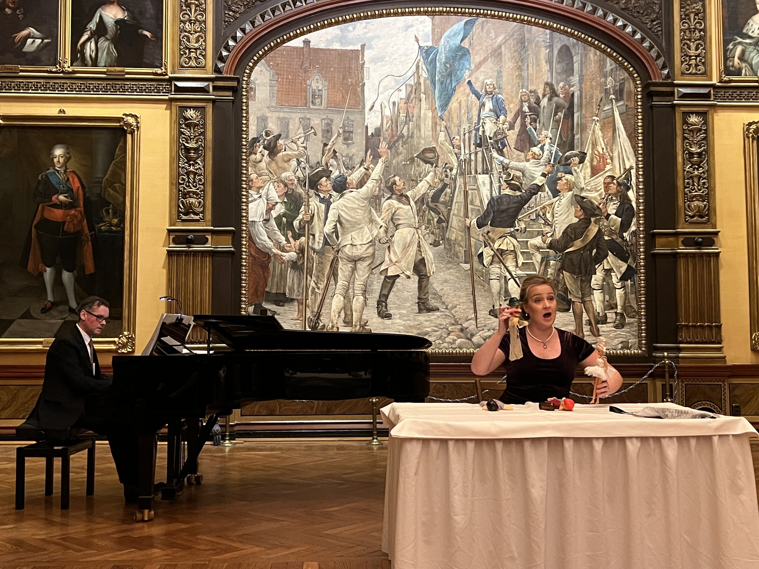 Conny Antonov & Elisabeth Ekberg at Rådhuset in Malmö, Sweden 2022