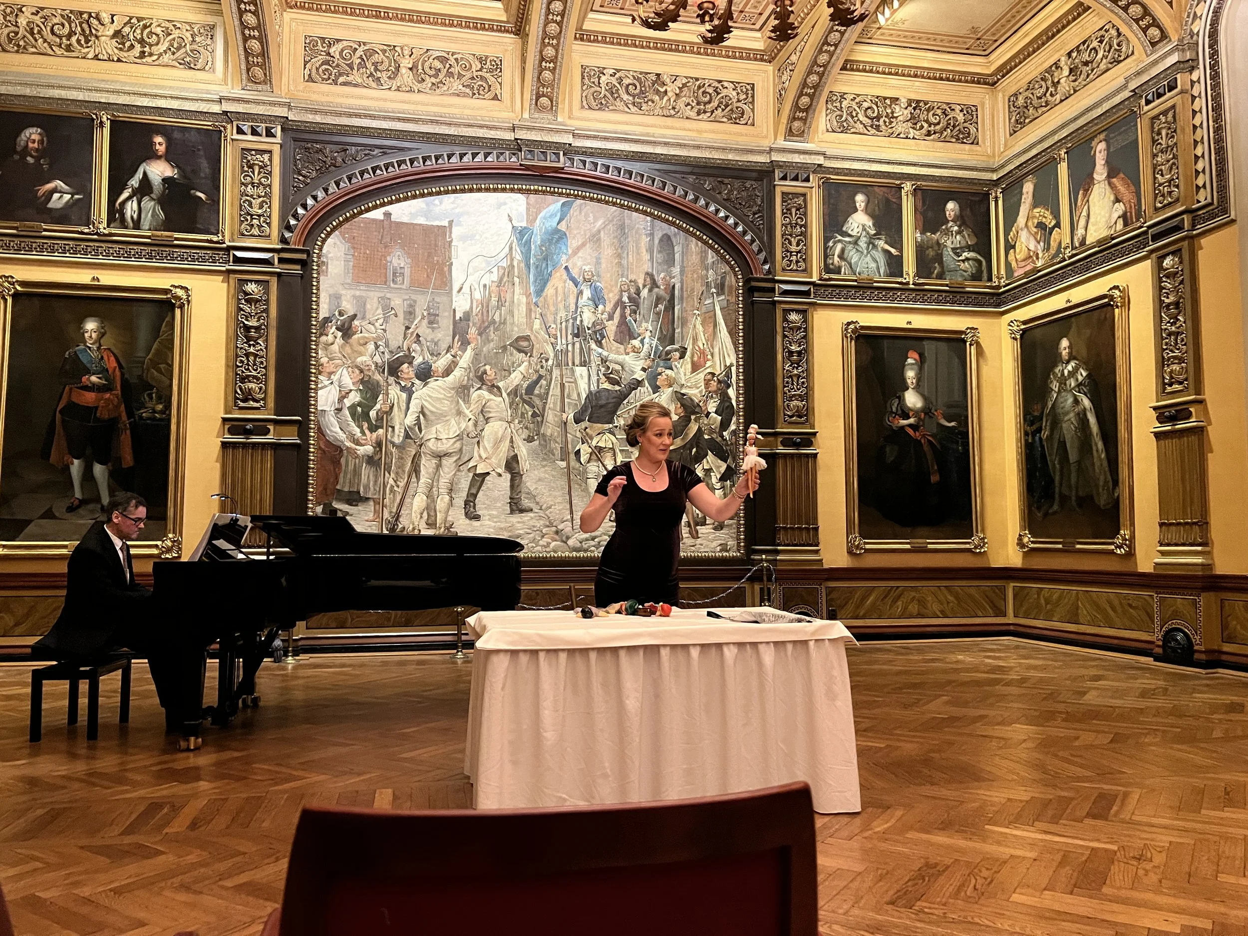 Conny Antonov & Elisabeth Ekberg at Rådhuset in Malmö, Sweden 2022