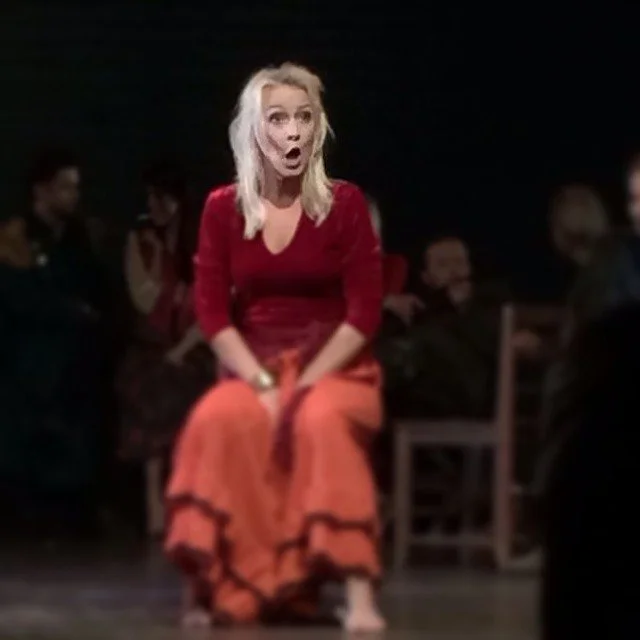 Elisabeth Ekberg - Adina in L'elisir d'amore by G. Donizetti at Årsta Theatre, Stockholm