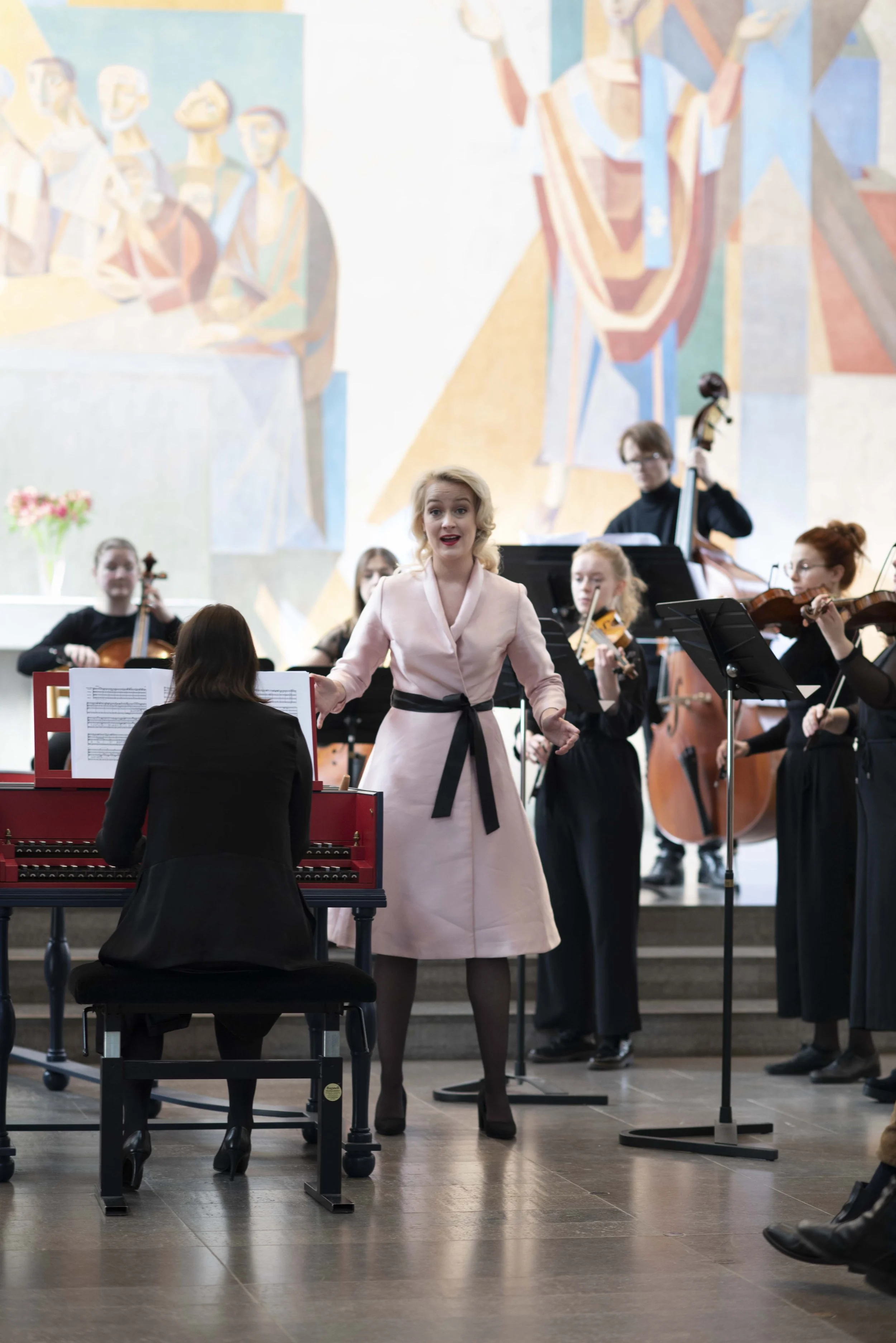 Elisabeth Ekberg with Malmö Academy of Music Symphony Orchestra and Peter Spissky. St Andreas kyrka, Malmö 2019