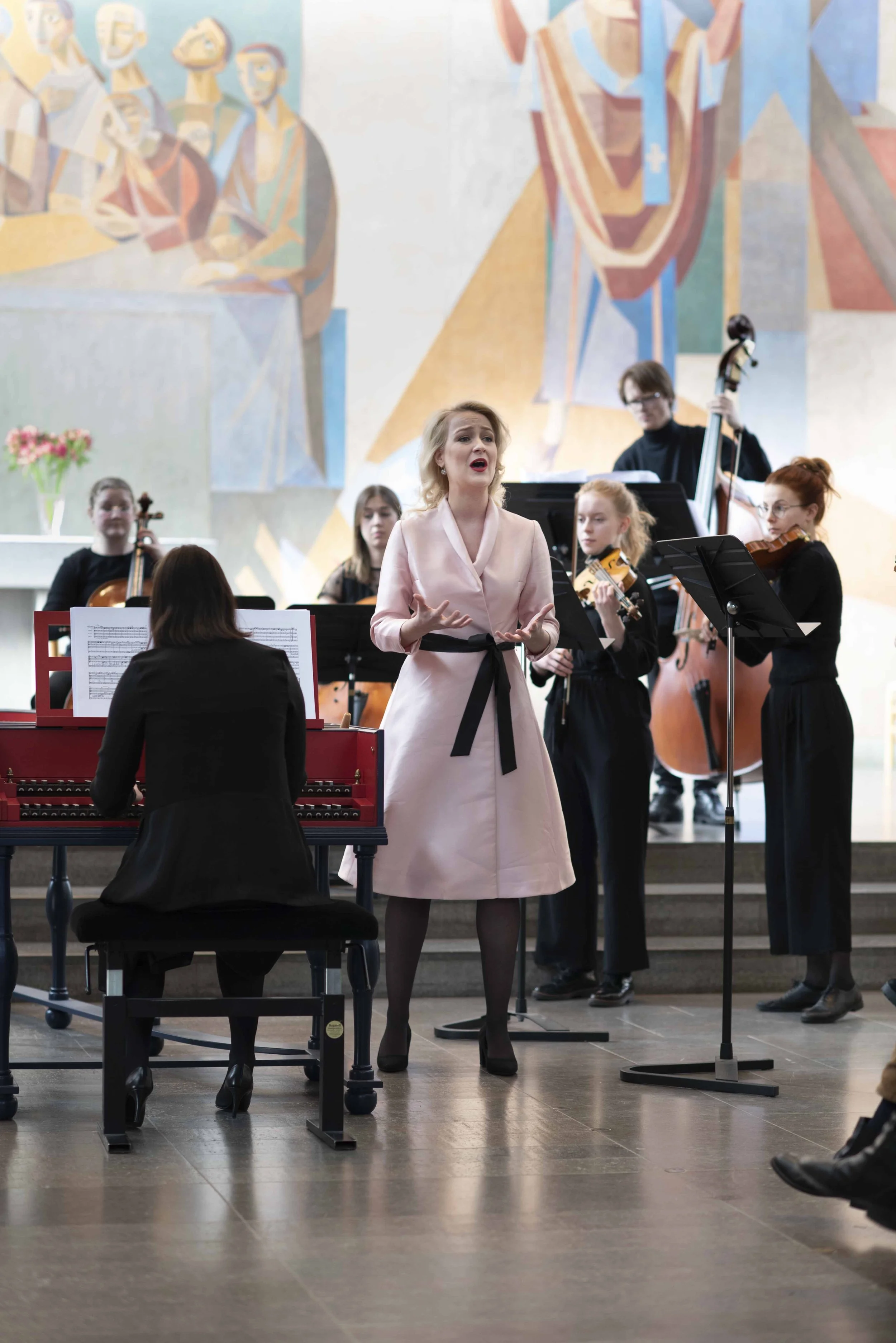 Elisabeth Ekberg with Malmö Academy of Music Symphony Orchestra and Peter Spissky. St Andreas kyrka, Malmö 2019