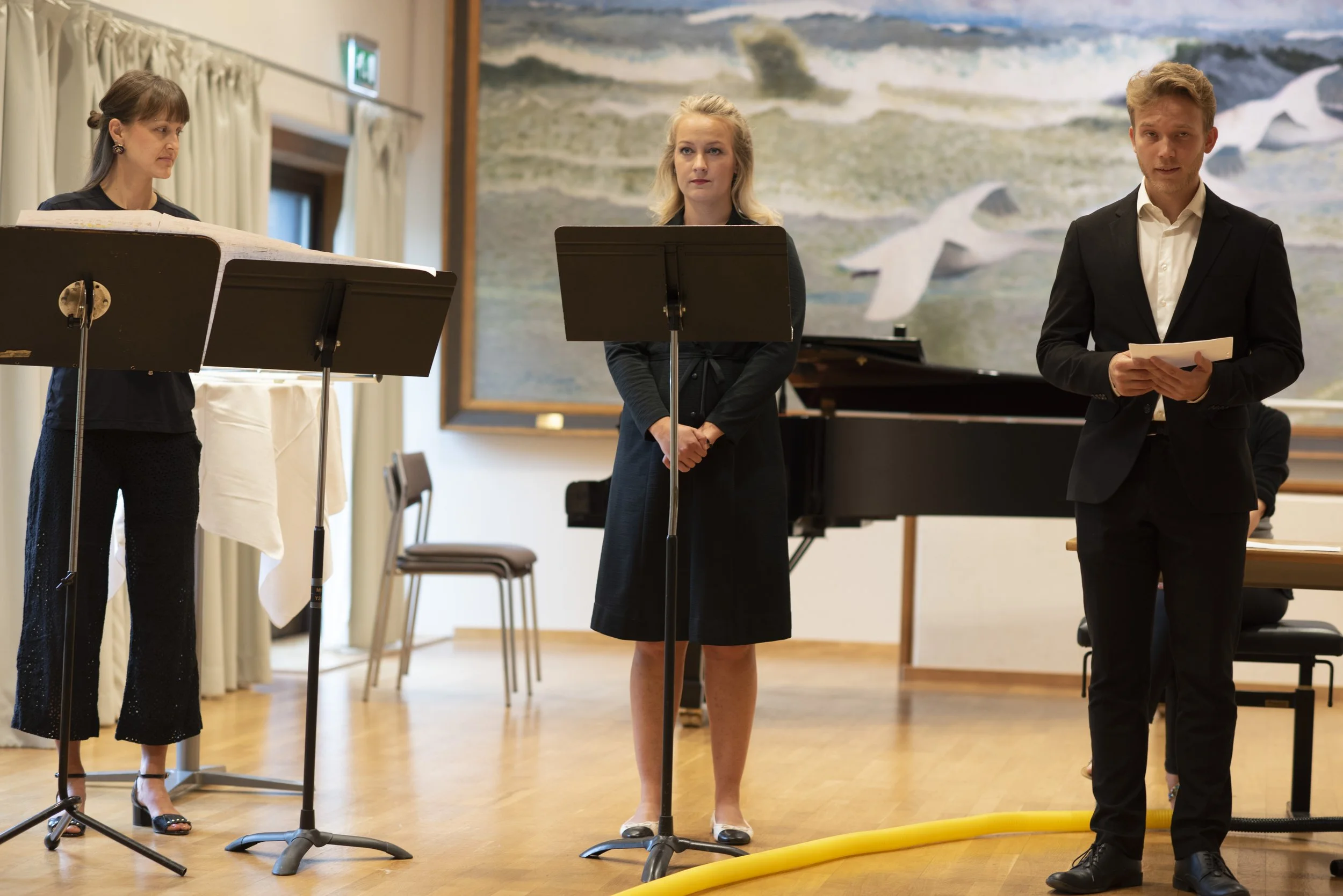 Agata Tuchołka - flute , Elisabeth Ekberg and Lukas Gustafsson - baryton