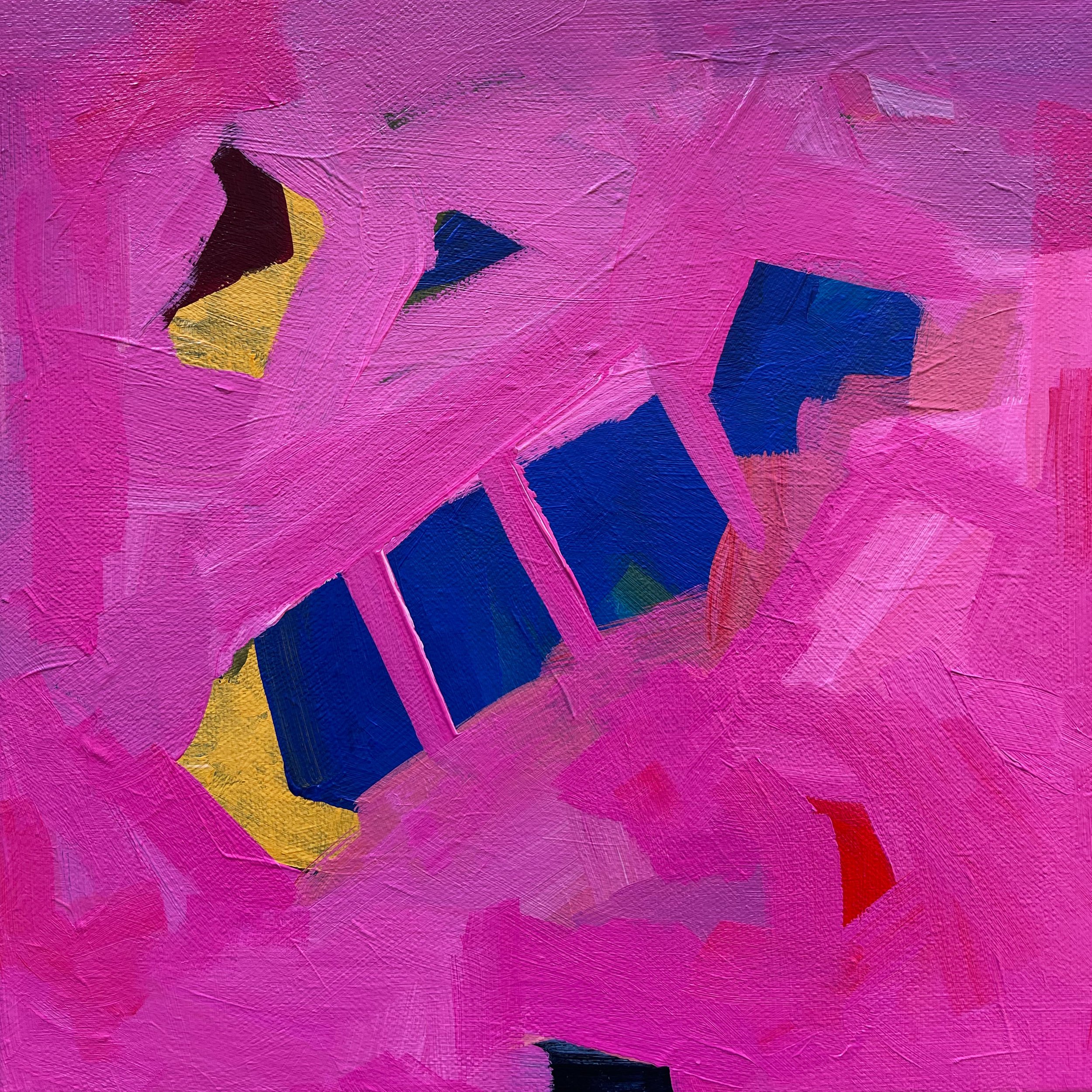   Moored , 2023 Acrylic on canvas 10 x 10 inches (25.4 x 25.4 cm)   