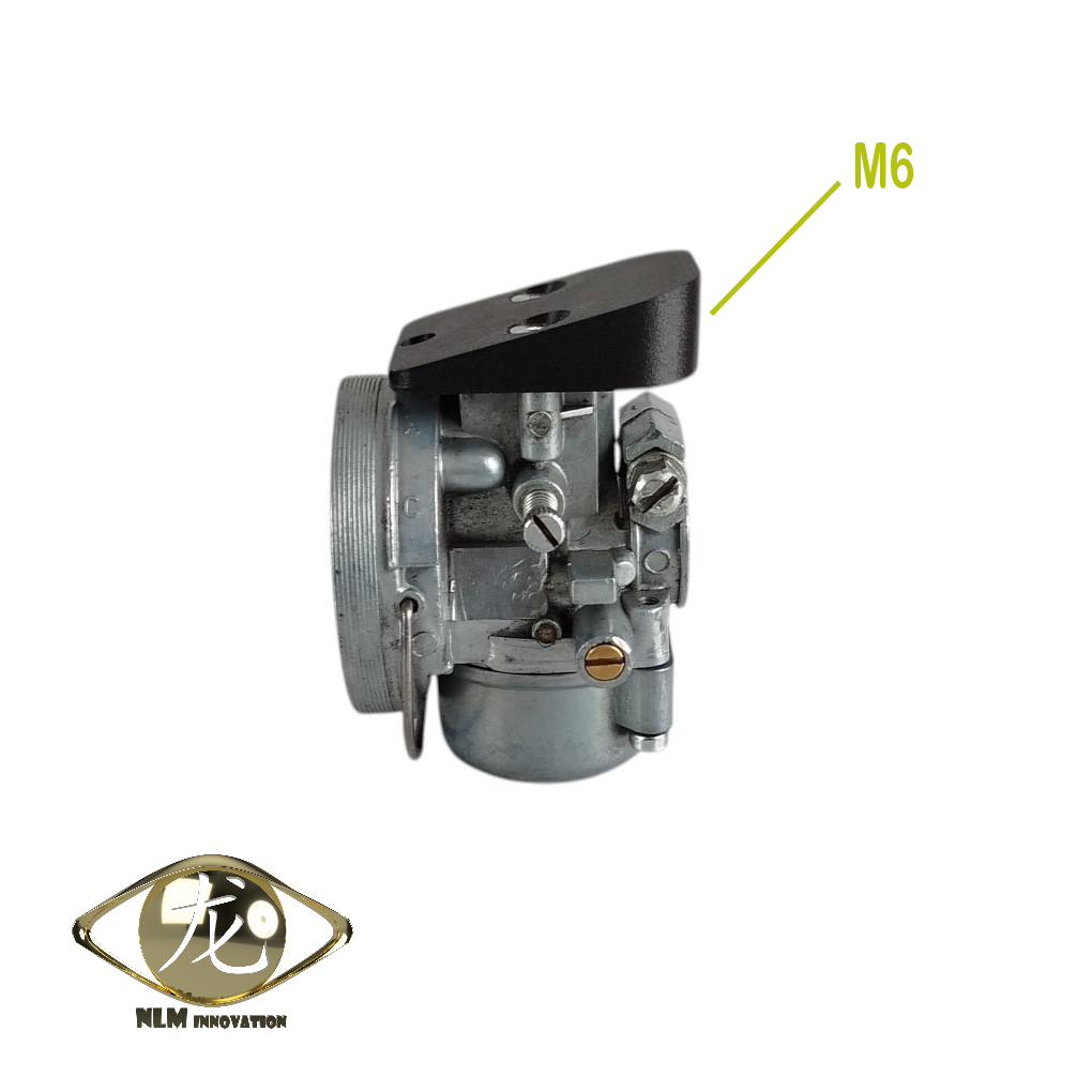 Couvercle de "débridage" M6 pour carburateur Dellorto SHA - NLM innovation - NLM0317