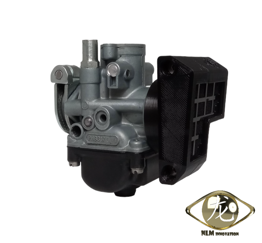 Filtre à air "compact" T1M pour carburateur PHBG de Peugeot 103 RCX-SPX - NLM innovation - NLM0048