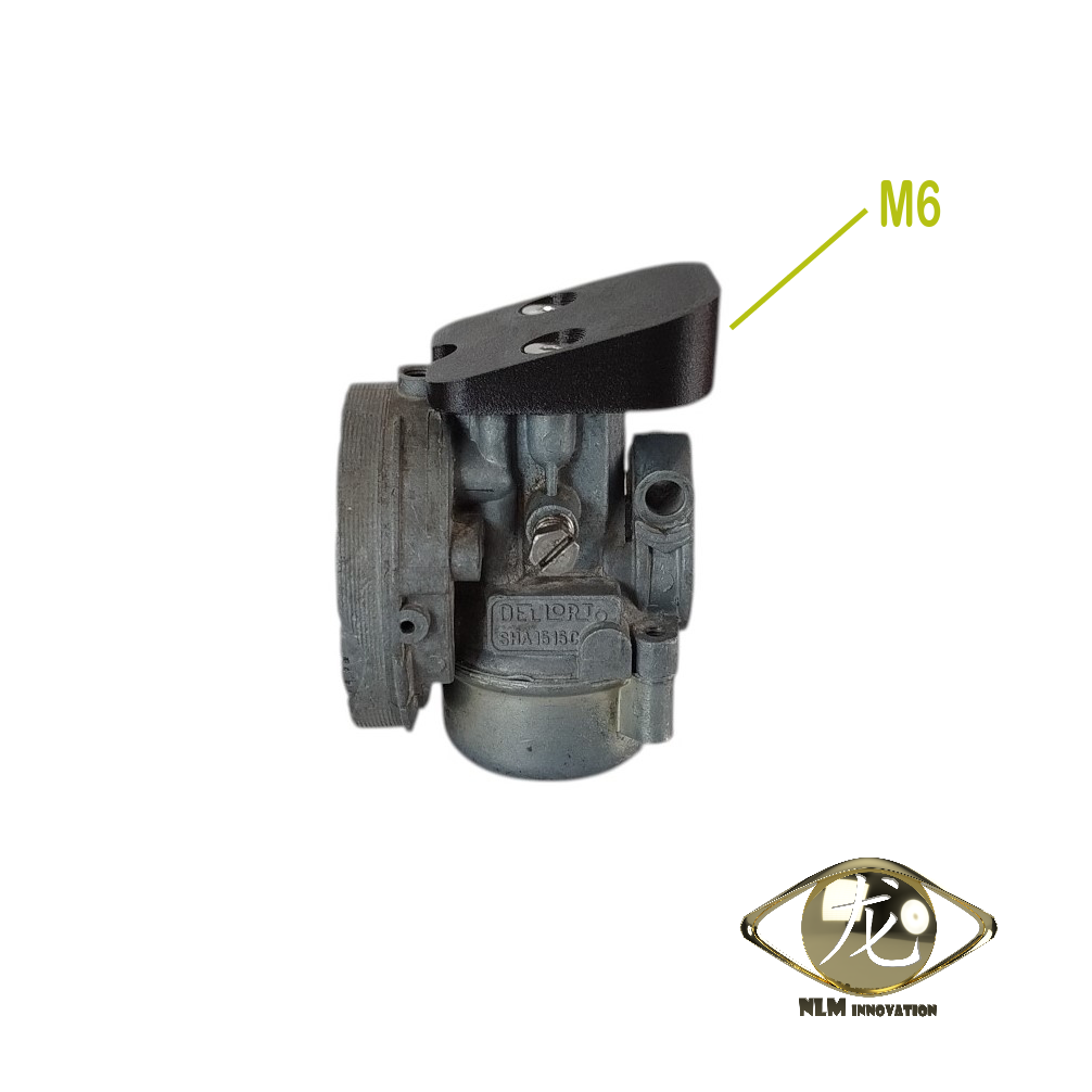 Couvercle de "débridage" M6 pour carburateur Dellorto SHA - NLM innovation - NLM0317