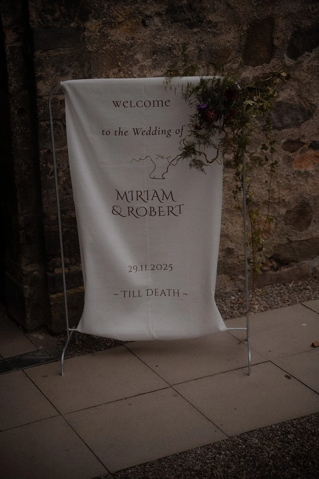 Miriam-Robert-fabric sign.jpg