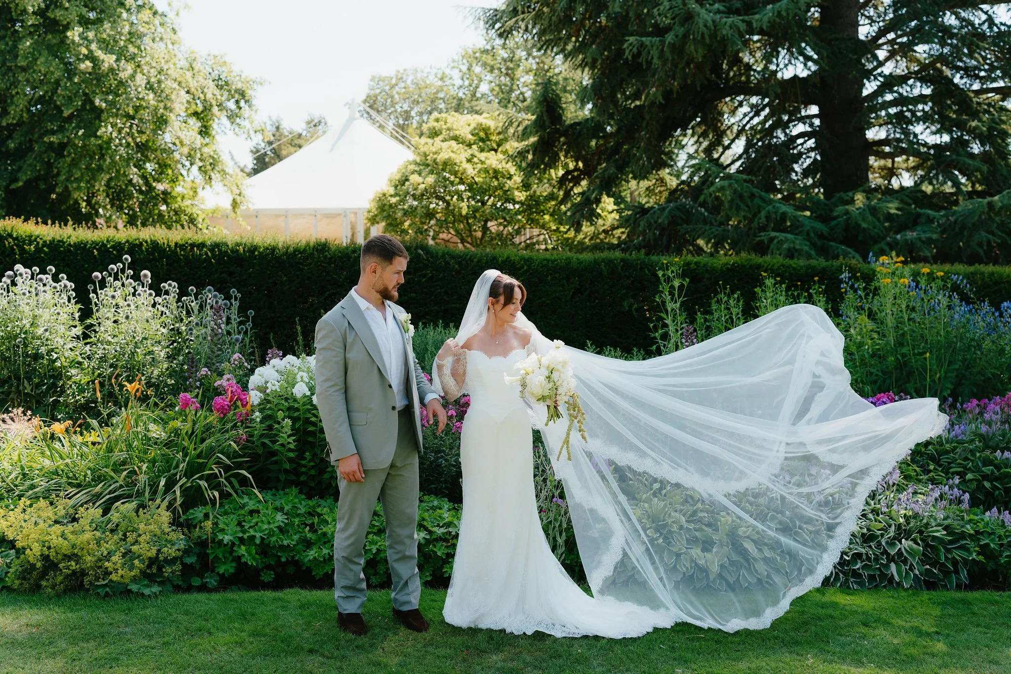 Lauren & Luc - Longstowe Hall, Cambridgeshire