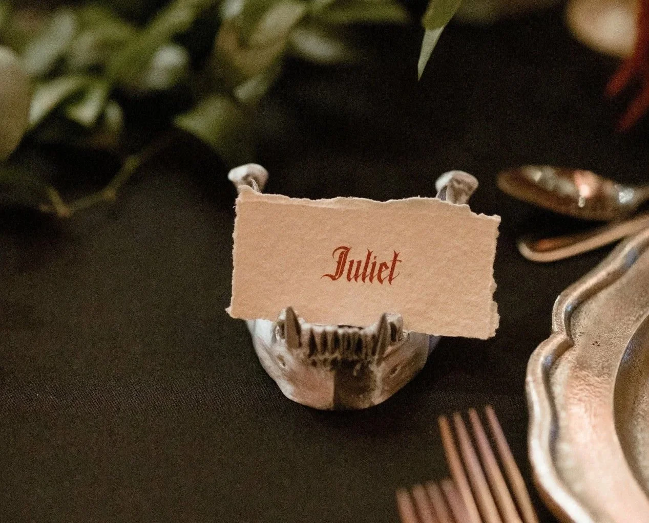 Borthwick-Castle-vintage-goth-wedding-placecard.jpg