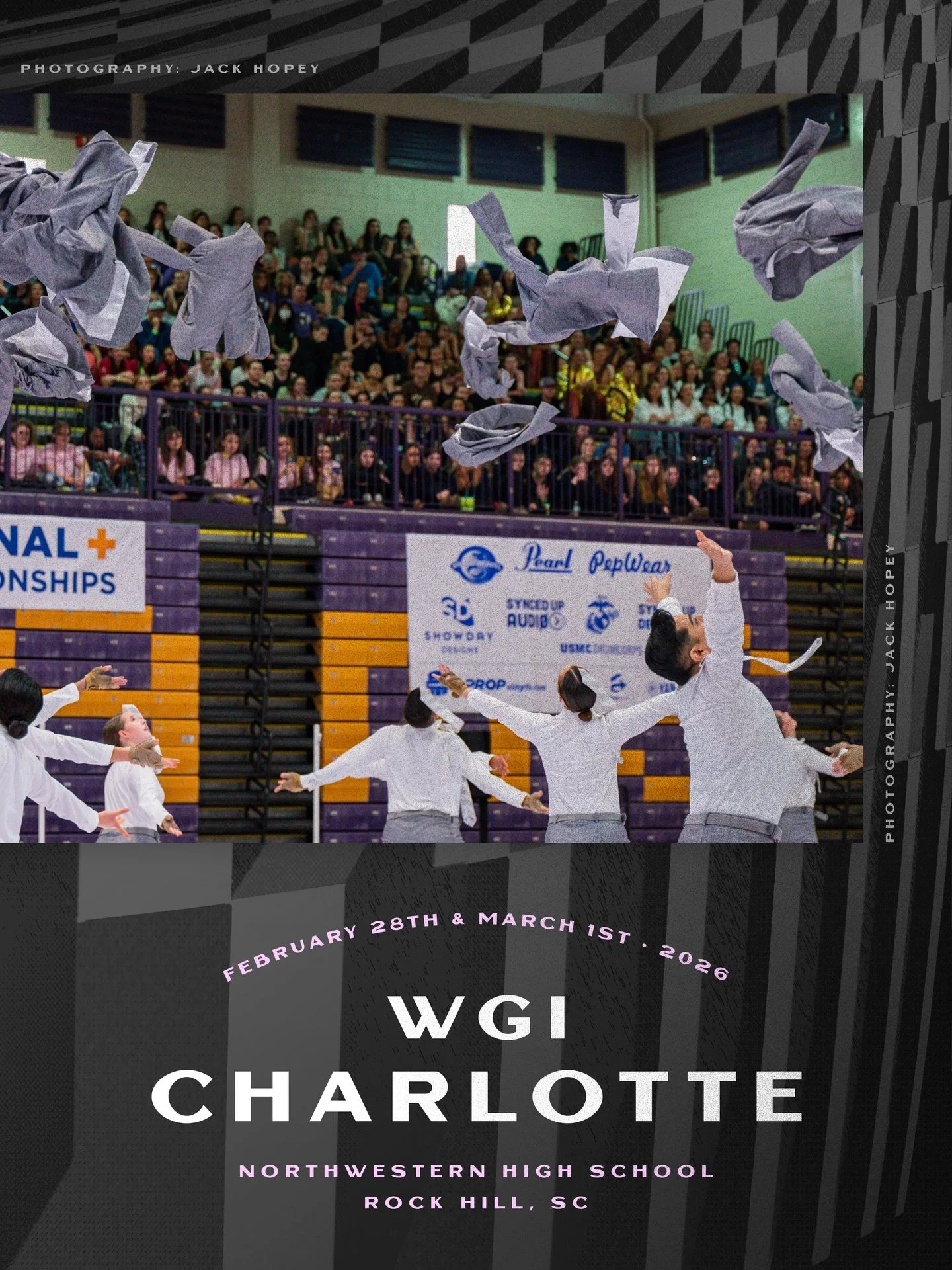 @wgicolorguard @wgisportofthearts 
Charlotte Regional+
✨
𝙰 𝙻𝙸𝙵𝙴 𝙸𝙽 𝚃𝙷𝙴 𝙳𝙰𝚈
✨
𝔽𝕌𝕊𝕀𝕆ℕ 𝕎𝕀ℕ𝕋𝔼ℝ 𝔾𝕌𝔸ℝ𝔻 𝟚𝟘𝟚𝟞
-
📸 : @mrjackhopey

Proudly sponsored by: @colorgarb &bull; @dpgperforms &bull; @designsbyking1988

👔
#wgi2026 #DPGP