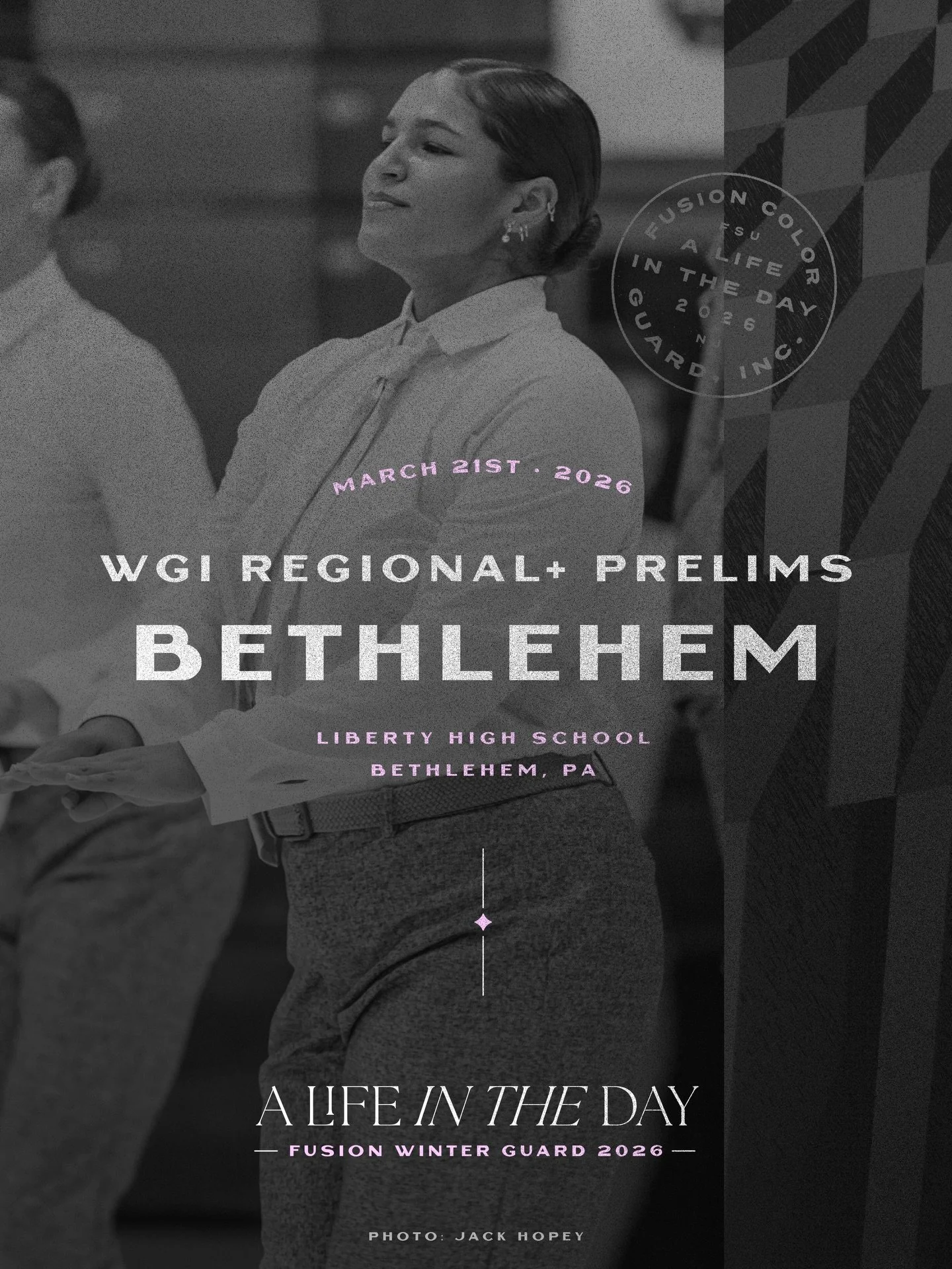 𝙰 𝙻𝙸𝙵𝙴 𝙸𝙽 𝚃𝙷𝙴 𝙳𝙰𝚈
@wgisportofthearts Bethlehem Regional+ Prelims - 03/21/26
-
𝔽𝕌𝕊𝕀𝕆ℕ 𝕎𝕀ℕ𝕋𝔼ℝ 𝔾𝕌𝔸ℝ𝔻 𝟚𝟘𝟚𝟞
-
📸: @mrjackhopey
👔
#wgi2026 #DPGPerforms #ColorGarb #DesignsByKing1988