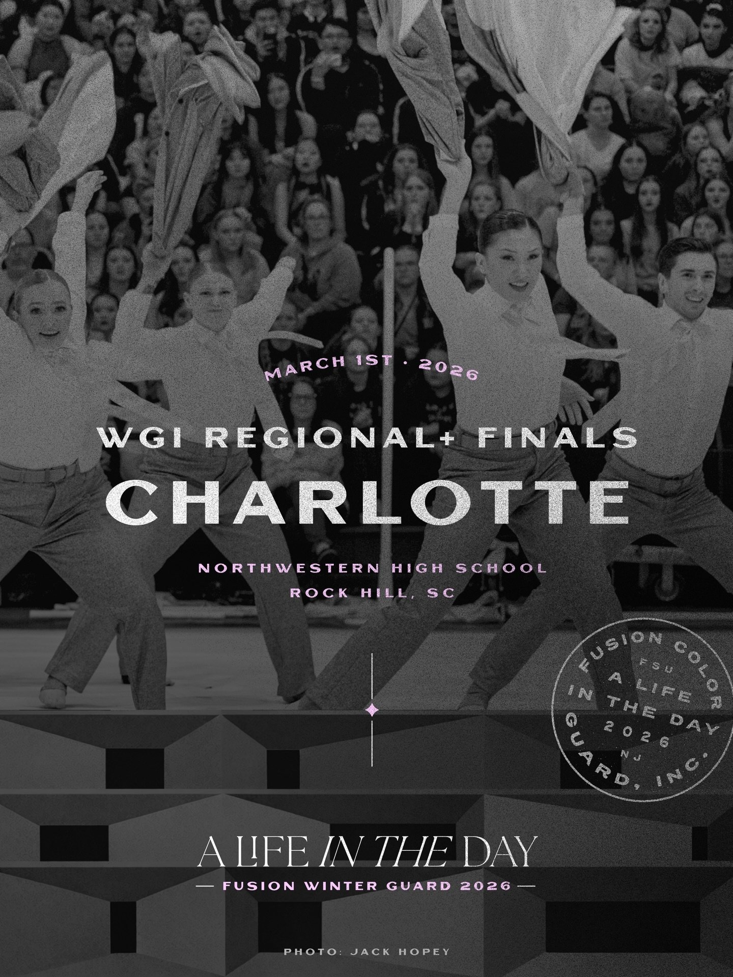 𝙰 𝙻𝙸𝙵𝙴 𝙸𝙽 𝚃𝙷𝙴 𝙳𝙰𝚈
@wgisportofthearts&nbsp;Charlotte Regional+ Finals - 03/01/26
-
𝔽𝕌𝕊𝕀𝕆ℕ 𝕎𝕀ℕ𝕋𝔼ℝ 𝔾𝕌𝔸ℝ𝔻 𝟚𝟘𝟚𝟞
-
📸:&nbsp;@mrjackhopey
👔
#wgi2026&nbsp;#DPGPerforms&nbsp;#ColorGarb&nbsp;#DesignsByKing1988